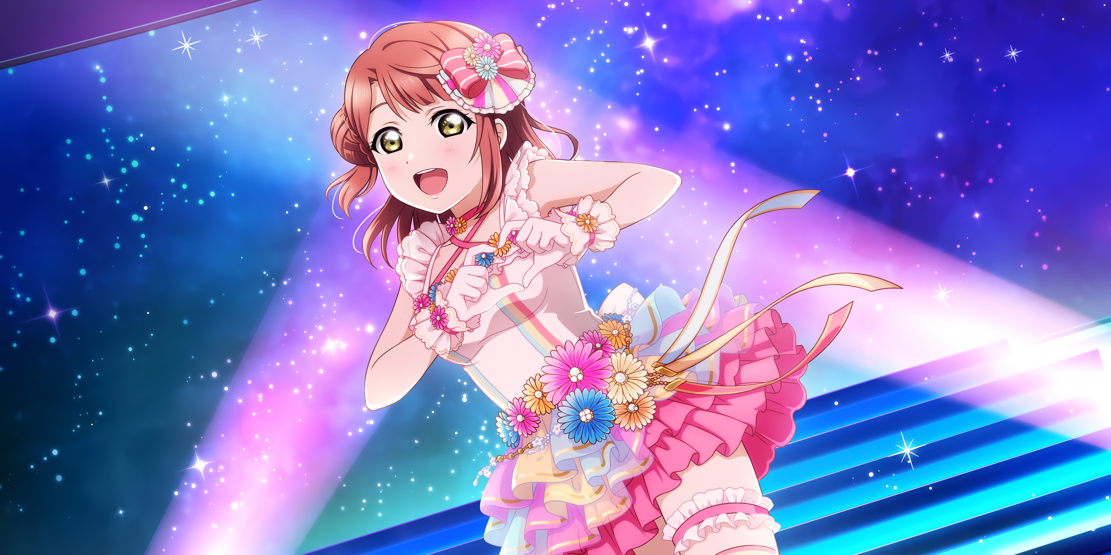 Love Live Series Love Live Love Live Sunshine Anime Girls Uehara Ayumu Wallpaper:3600x1800