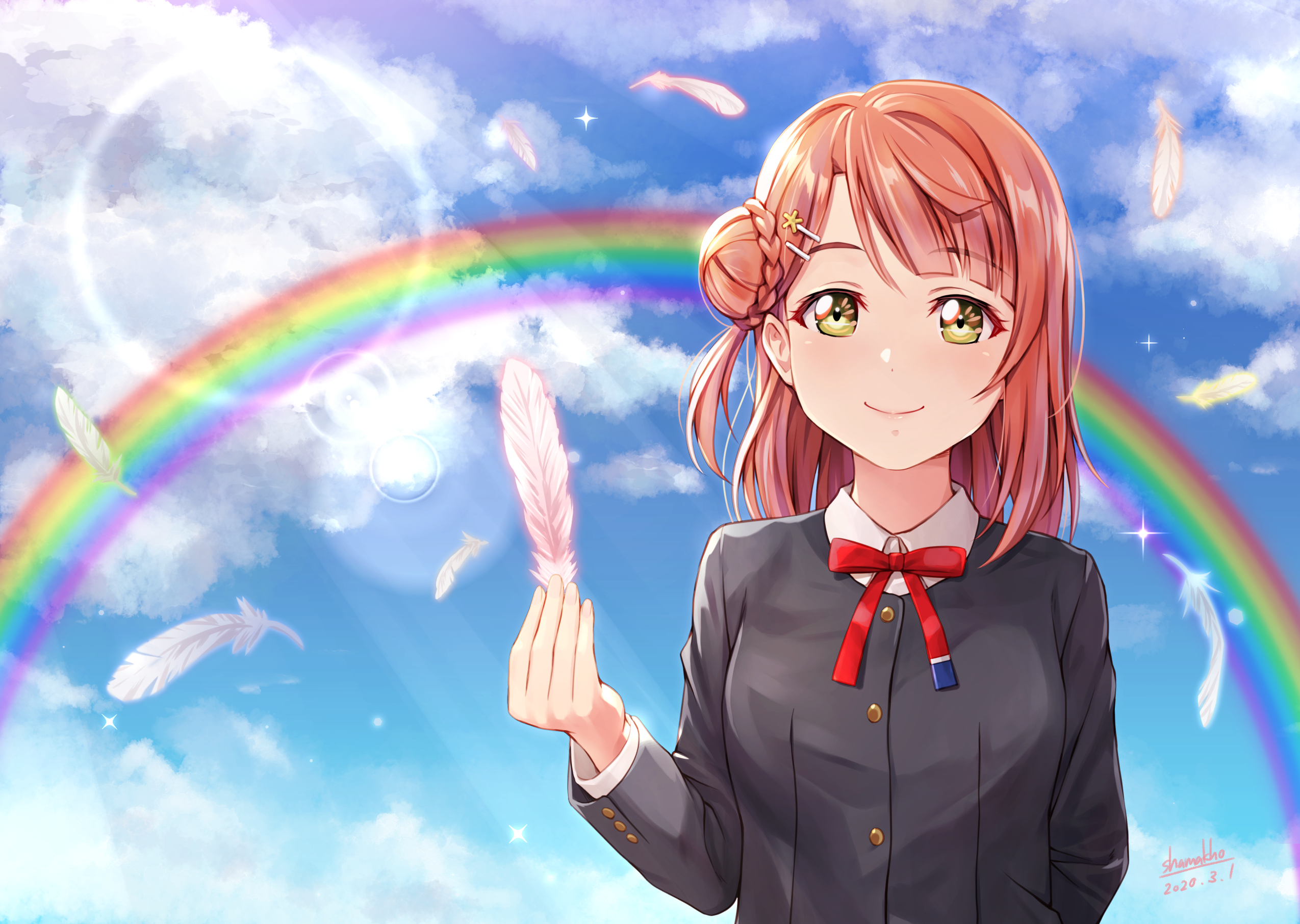 Uehara Ayumu, Fanart Anime Image Board
