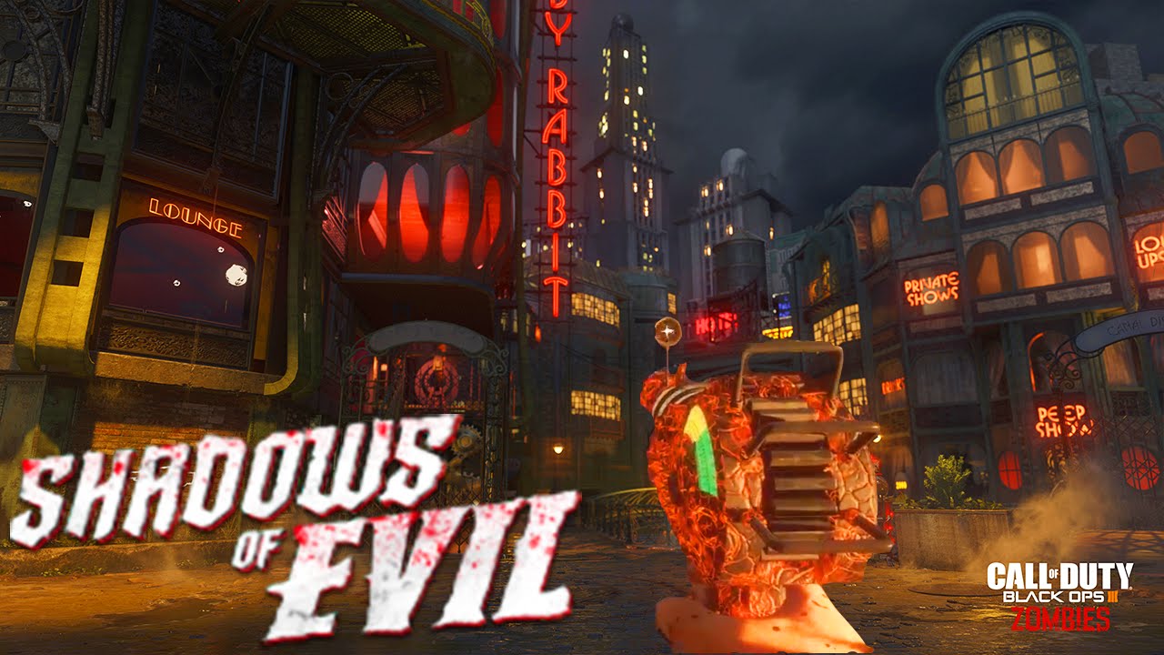 Shadows of Evil EASTER EGG COMPLETE (Call of Duty: Black Ops 3 Zombies)