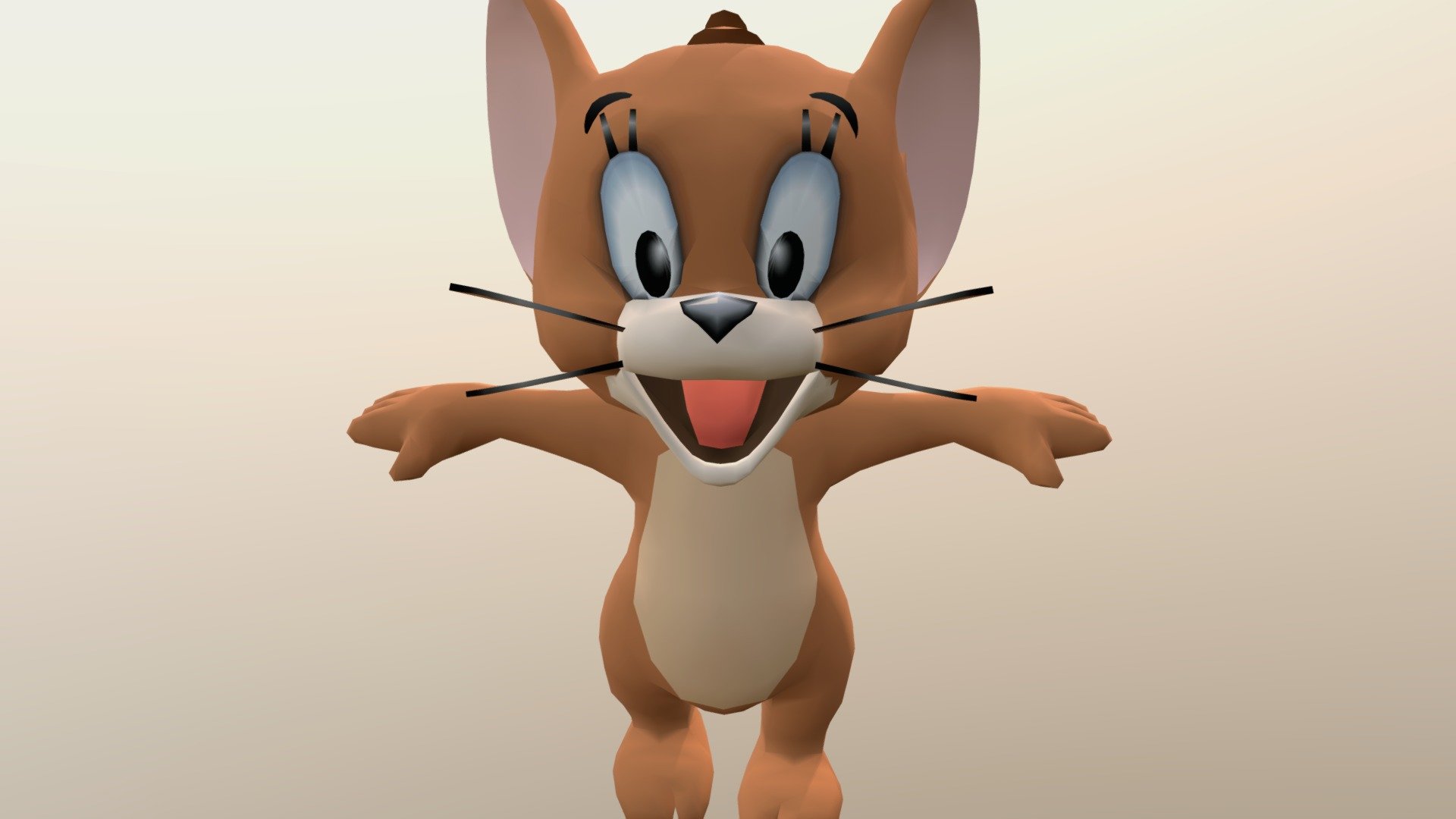 Jerry Tom and Jerry Show Free 3D model by mgifbx [6964d63]
