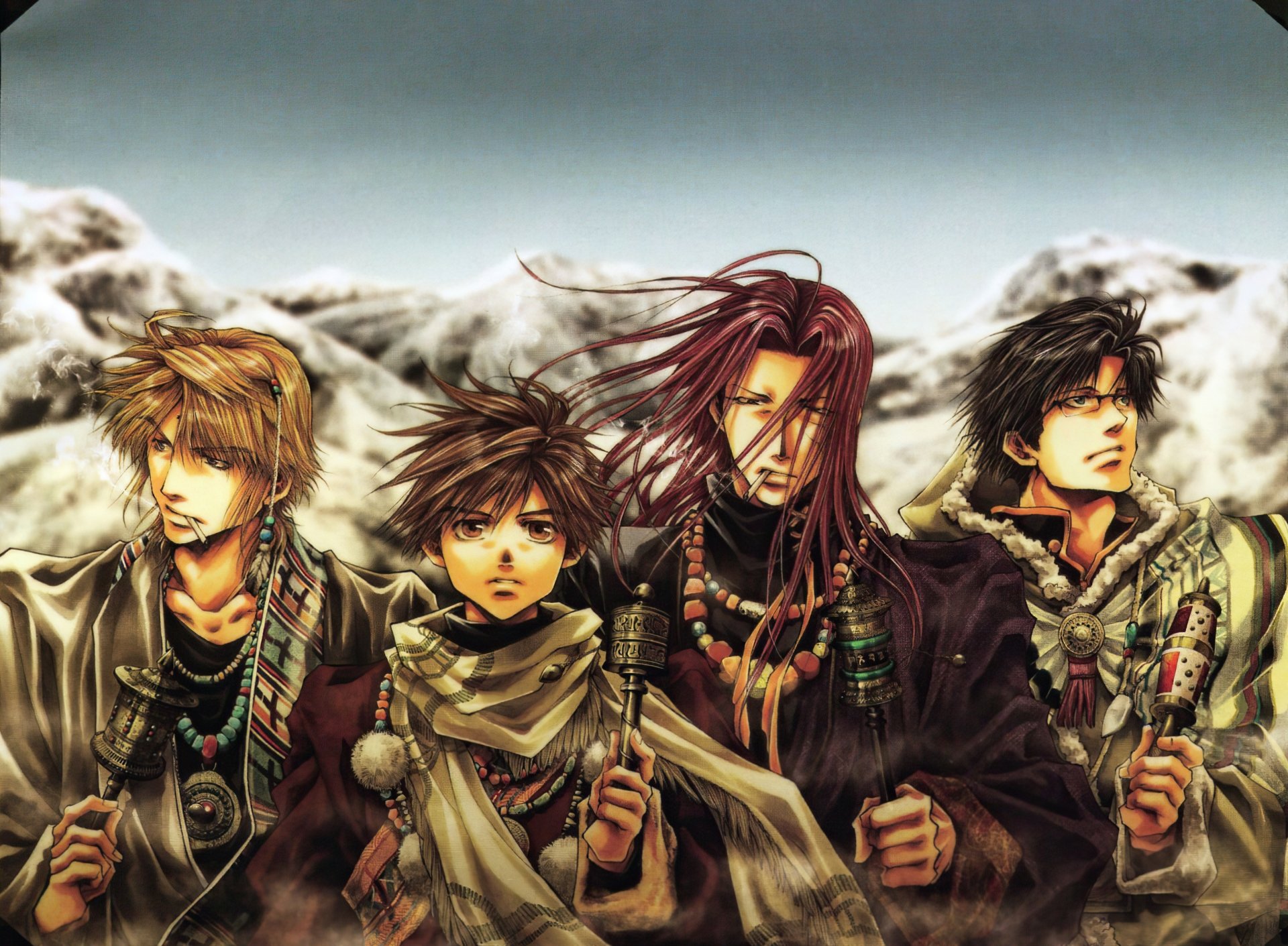 Saiyuki HD Wallpaper and Background Image