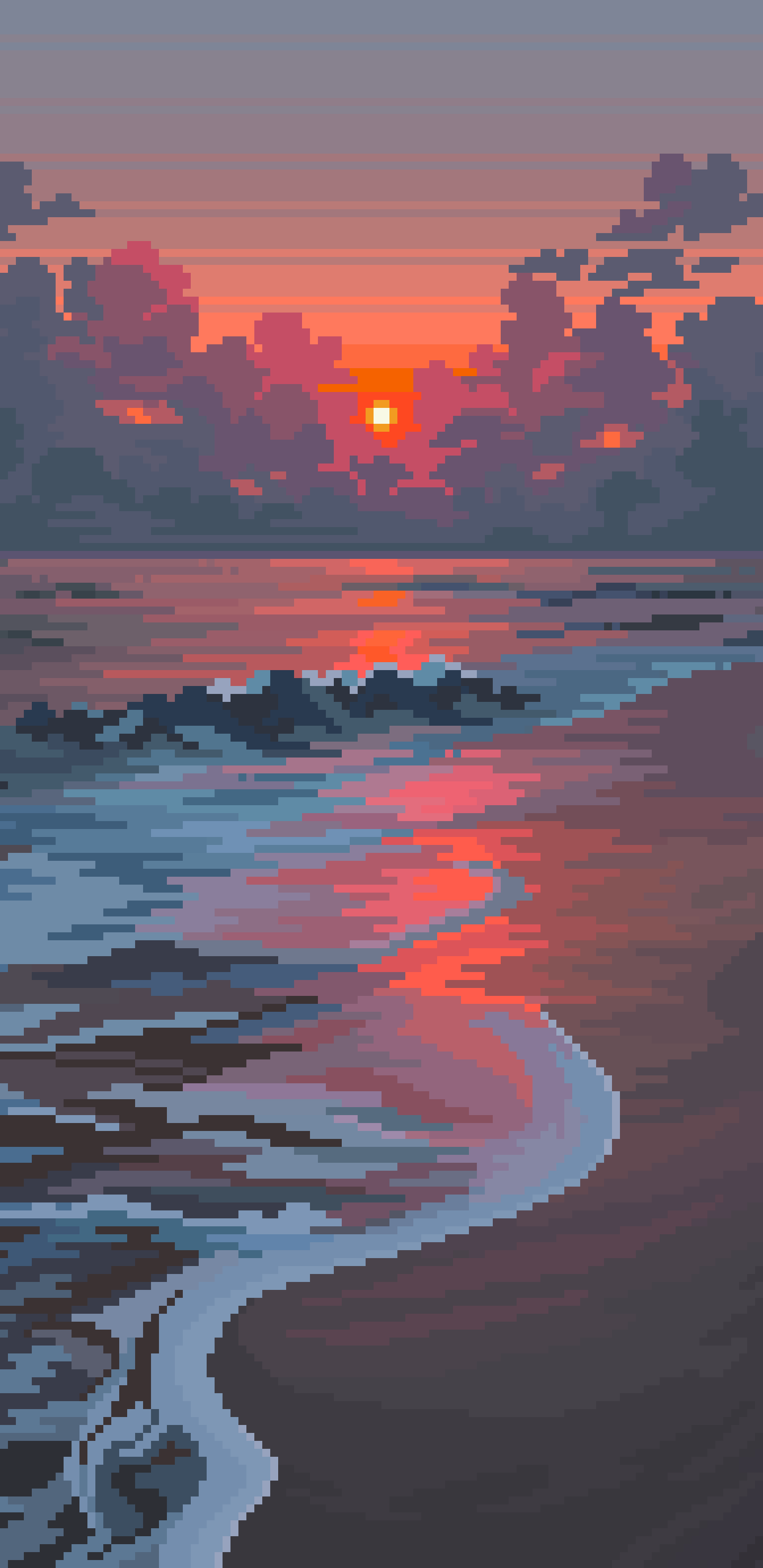 Summer's Passing, me, pixel art, 2019