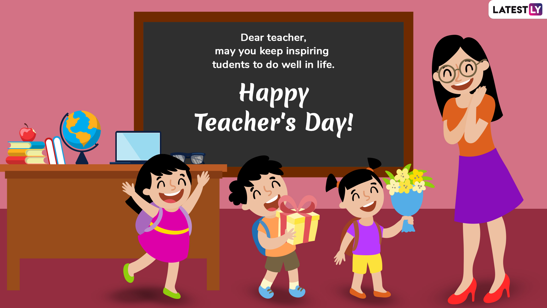 Teachers' Day 2021 Quotes & HD Image: WhatsApp Messages, GIFs, Facebook Greetings, Wallpaper and SMS To Celebrate Your Teachers
