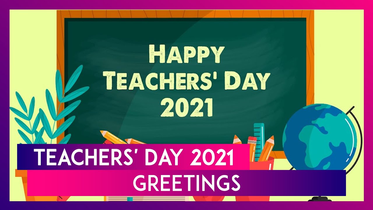 Teachers' Day 2021 Image & HD Wallpaper for Free Download Online: Wish Happy Teachers' Day With WhatsApp Stickers, GIF Greetings and Quotes on Shikshak Diwas