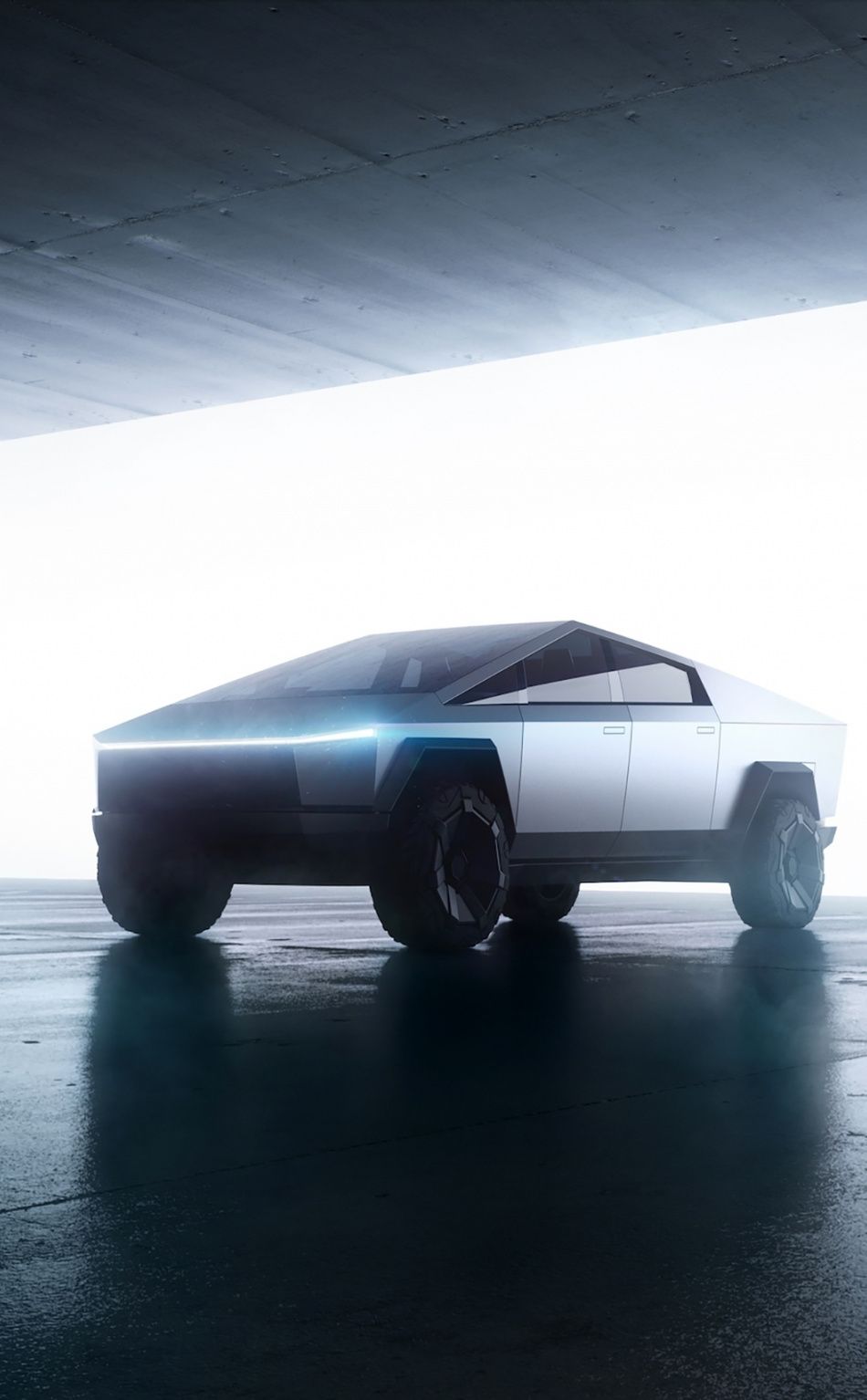 Tesla Cybertruck, pickup truck concept, 2019 wallpaper. Tesla, Pickup trucks, Dream cars