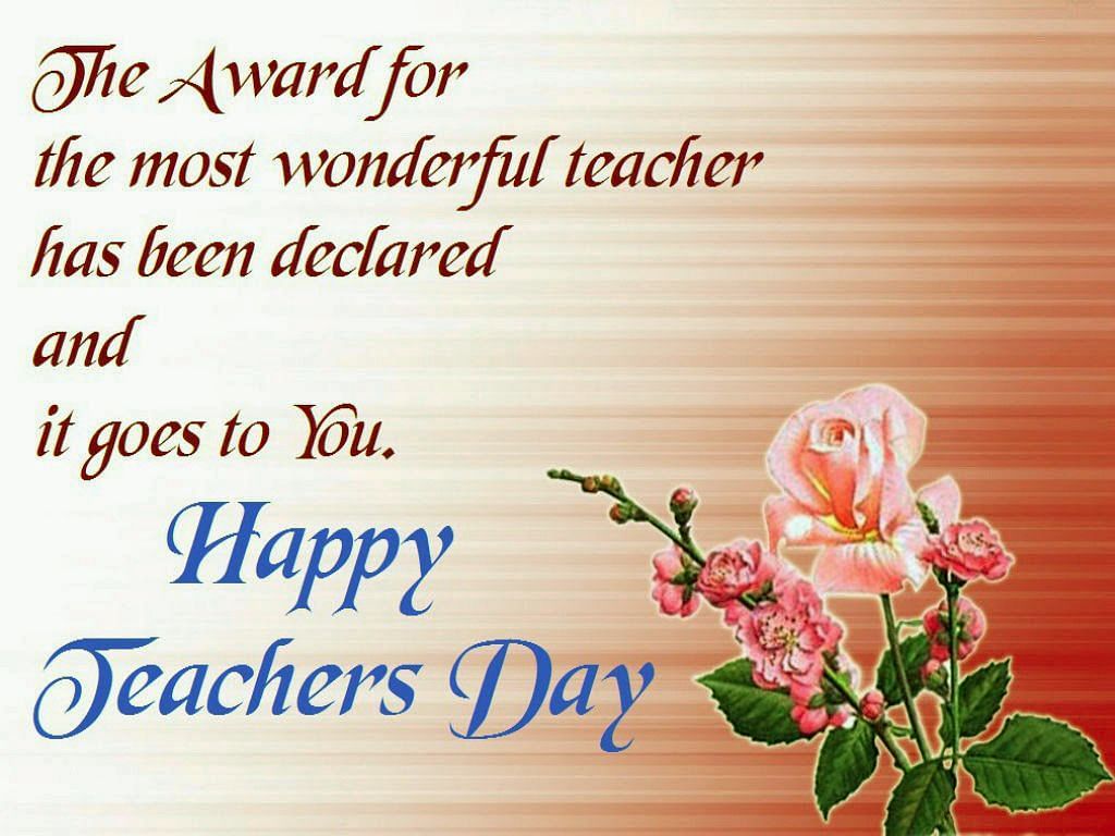 Teachers' Day 2021: Best wishes, messages and image to share with your teachers
