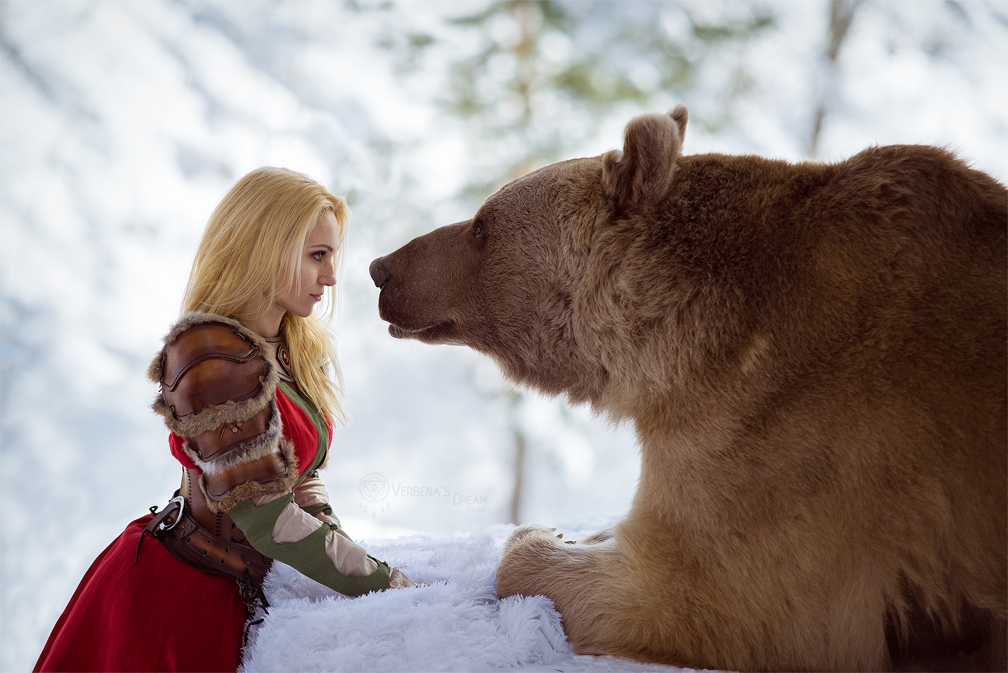 Bear And Women Wallpapers Wallpaper Cave