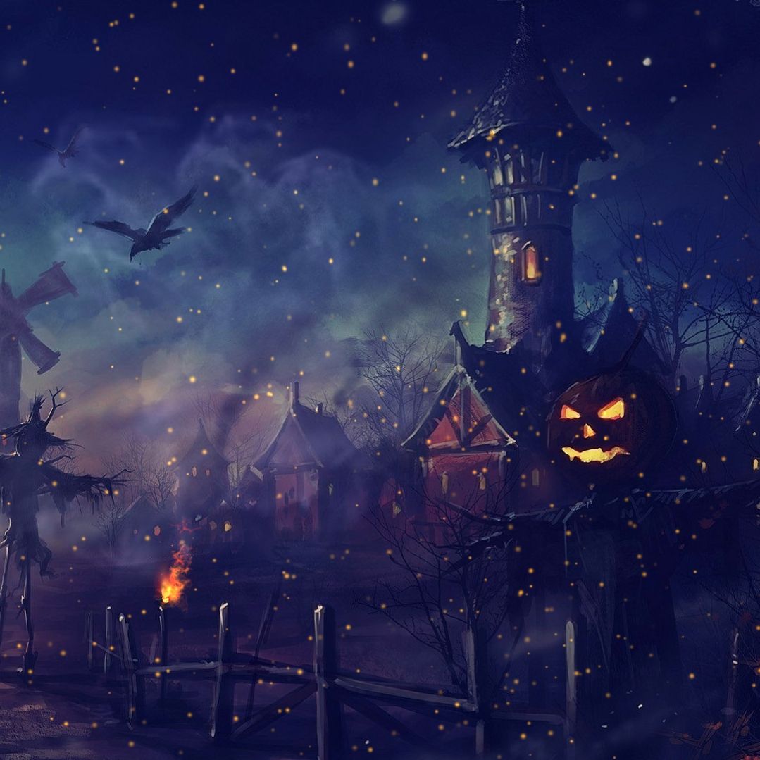 Halloween Village live wallpaper [DOWNLOAD FREE]