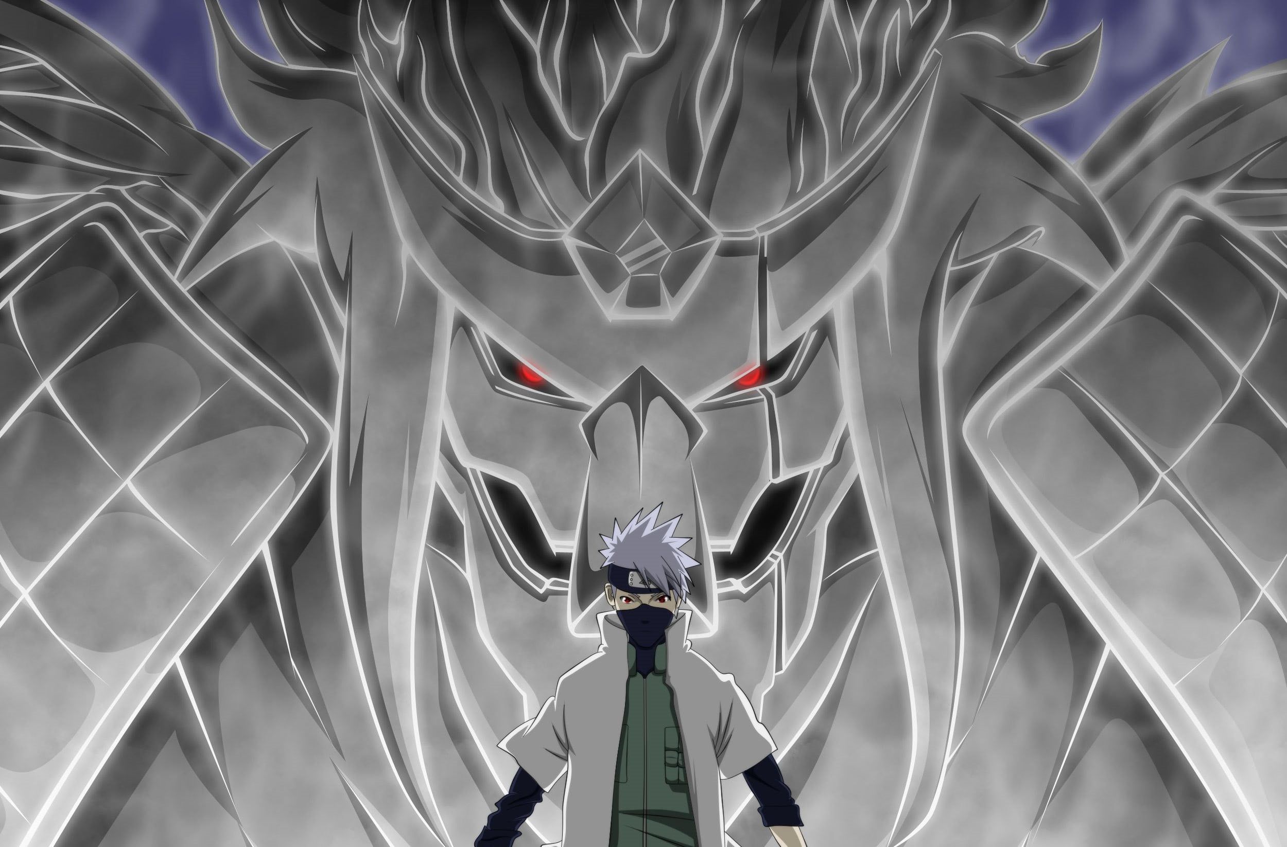 Naruto #armor #anime #samurai #ninja #manga #shinobi #Kakashi Hatake Kakashi Naruto Shippuden #doujutsu #hitaiate mangekyou sharingan. Kakashi, Naruto, Wallpaper