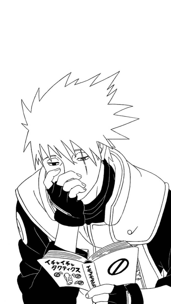 Kakashi Black And White Wallpapers - Wallpaper Cave