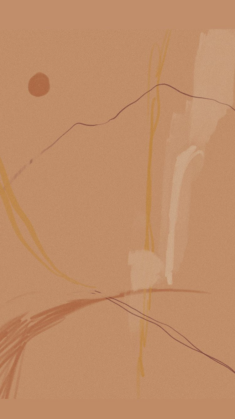 Pastel Aesthetic Brown Background HD