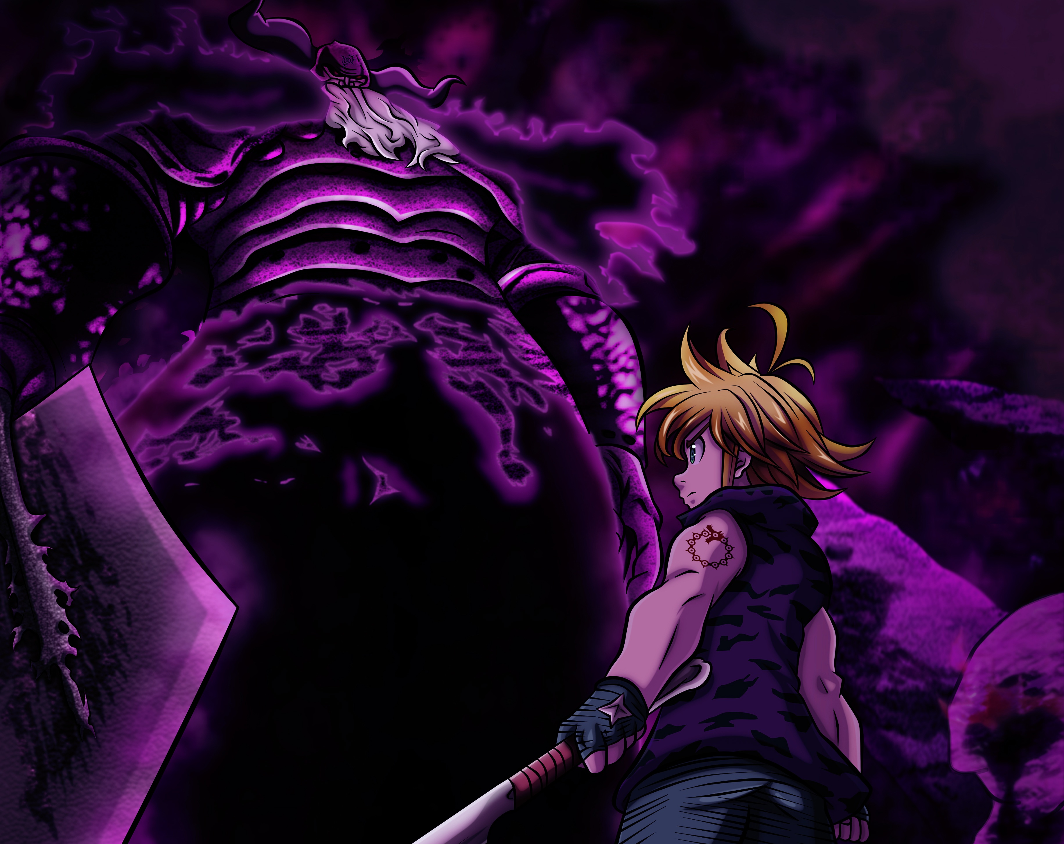 Seven deadly sins 2024 wallpaper 4k