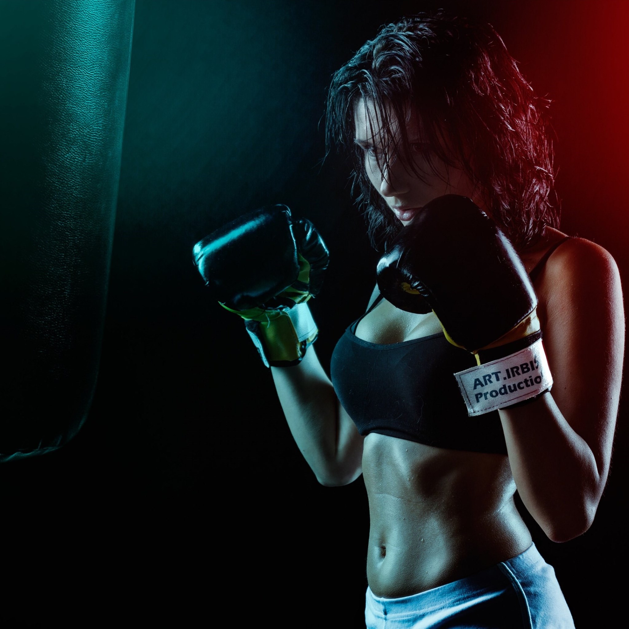 Girl Practicing Martial Arts Wallpaper