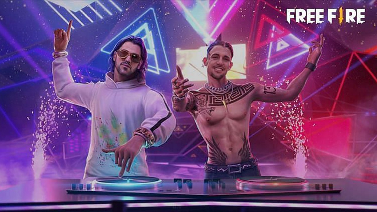 Dimitri Vegas Jota Luqueta HD Free Fire Wallpaper