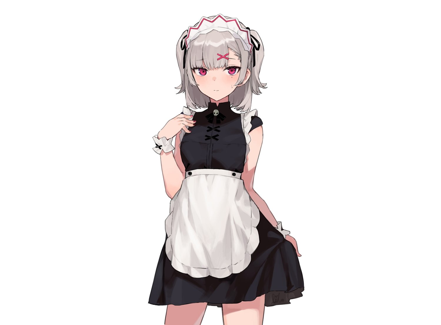 Anime Maid Outfit Matching Pfp.