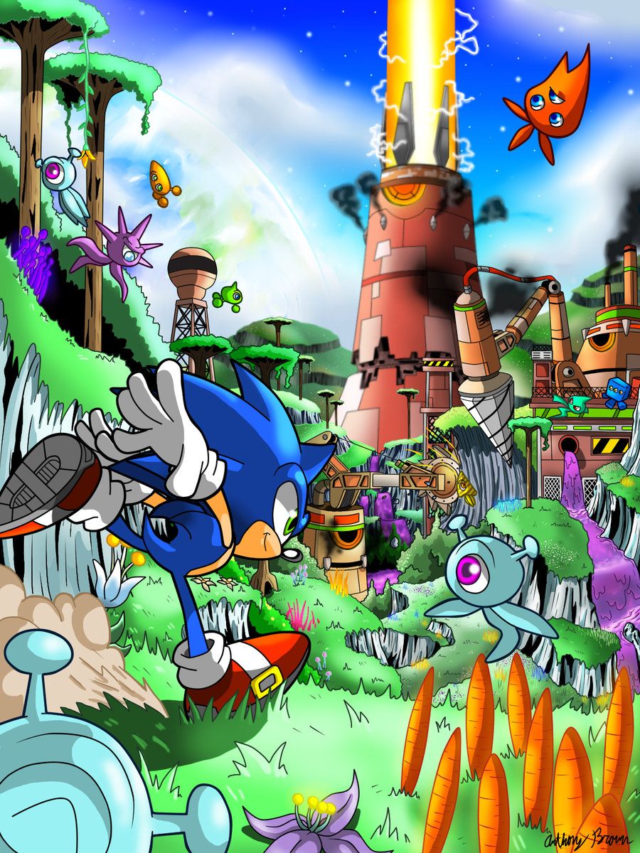 TV Show Sonic Colors: Rise of the Wisps HD Wallpaper