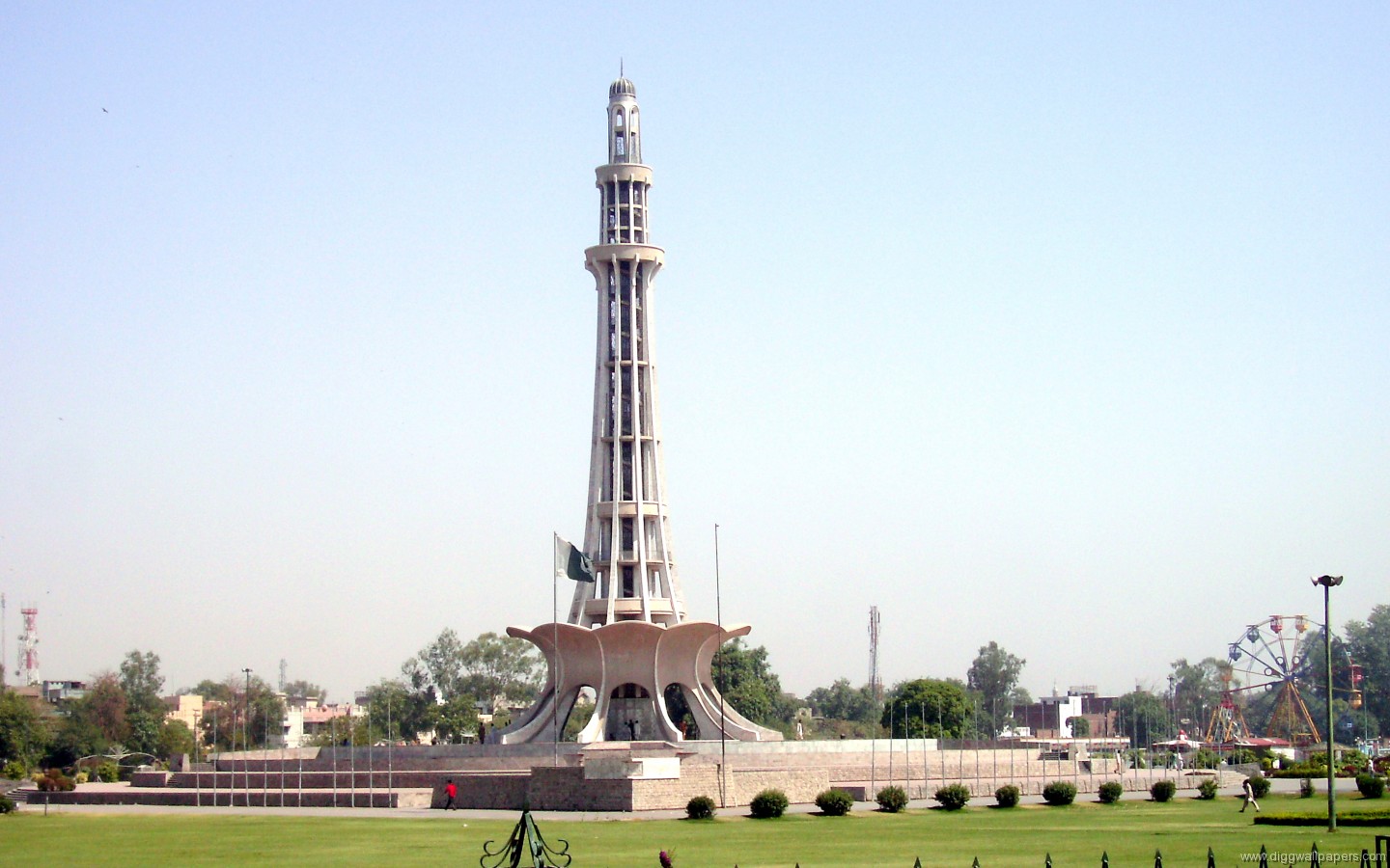 Minar e Pakistan in Lahore Pakistan [1440 × 900]