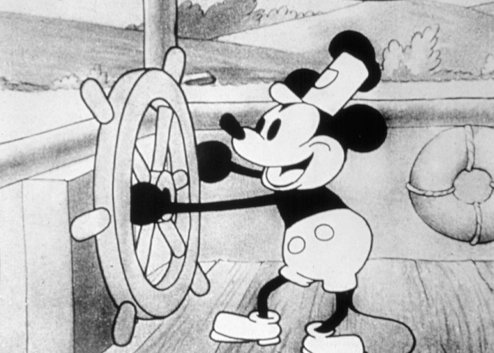 For Mickey Mouse S 85th Birthday, Disney Releases Vintage Style Mouse Steamboat Willie