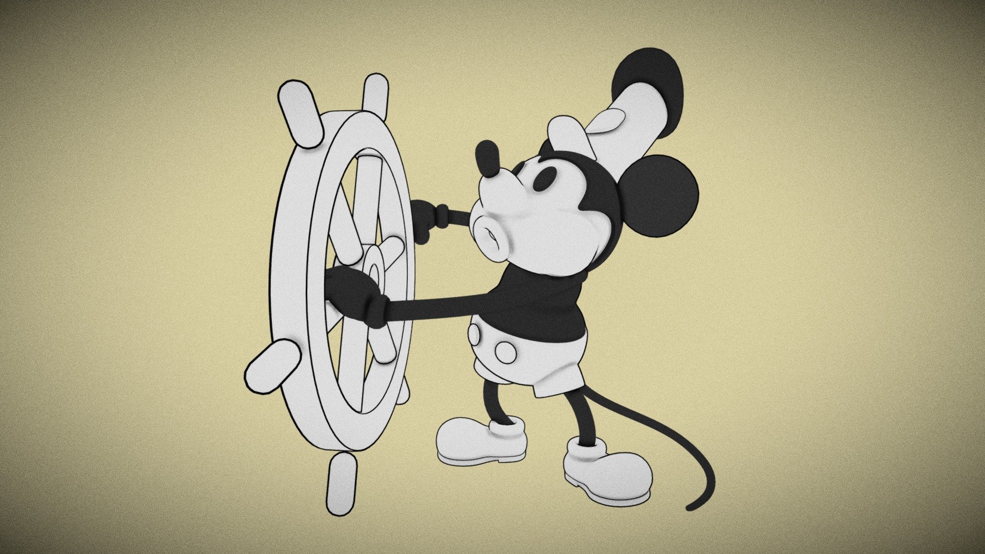 Steamboat Willie Free 3D model by Adrian Cojocaru [fd5073a]