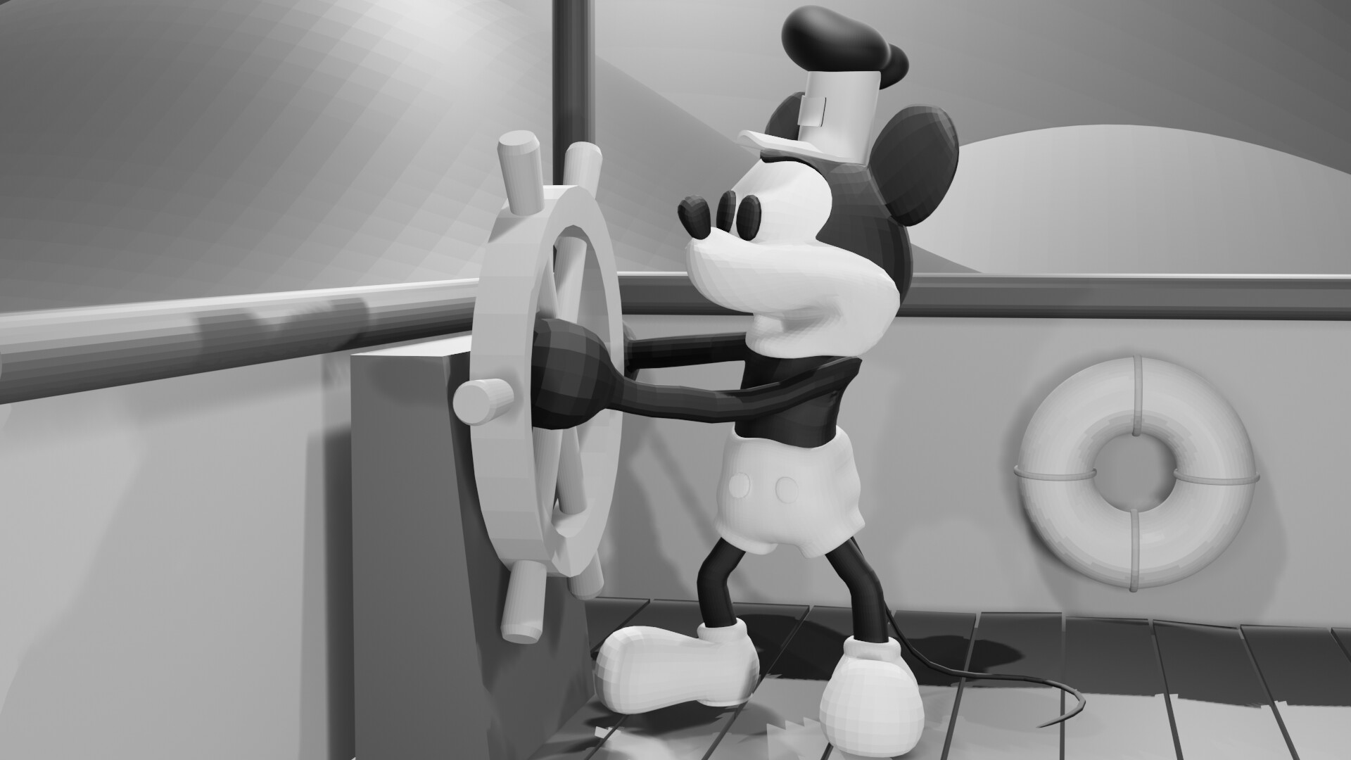Steamboat Willie 3D, Dinh Trang Bui