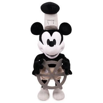 Just Play Disney Mickey the True Original 90 Years of Magic Steamboat Willie Exclusive 18 Plush with Sound
