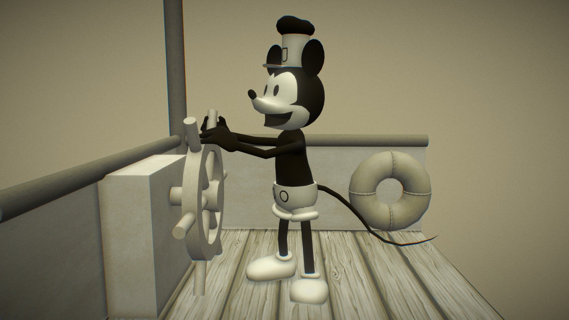Mickey Mouse Willie model by T. [5864b00]