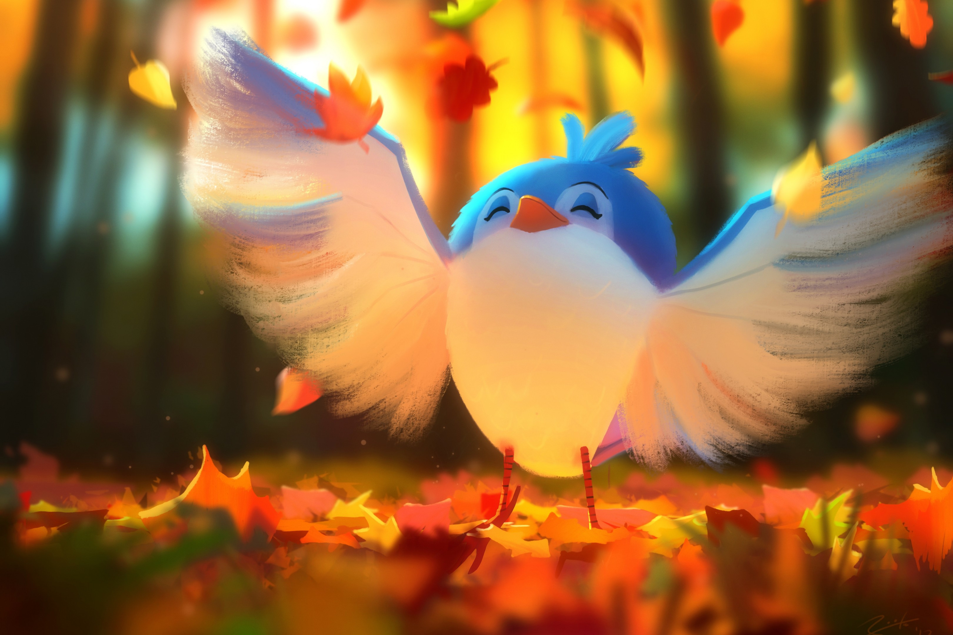 Bird Autumn Wallpapers - Wallpaper Cave