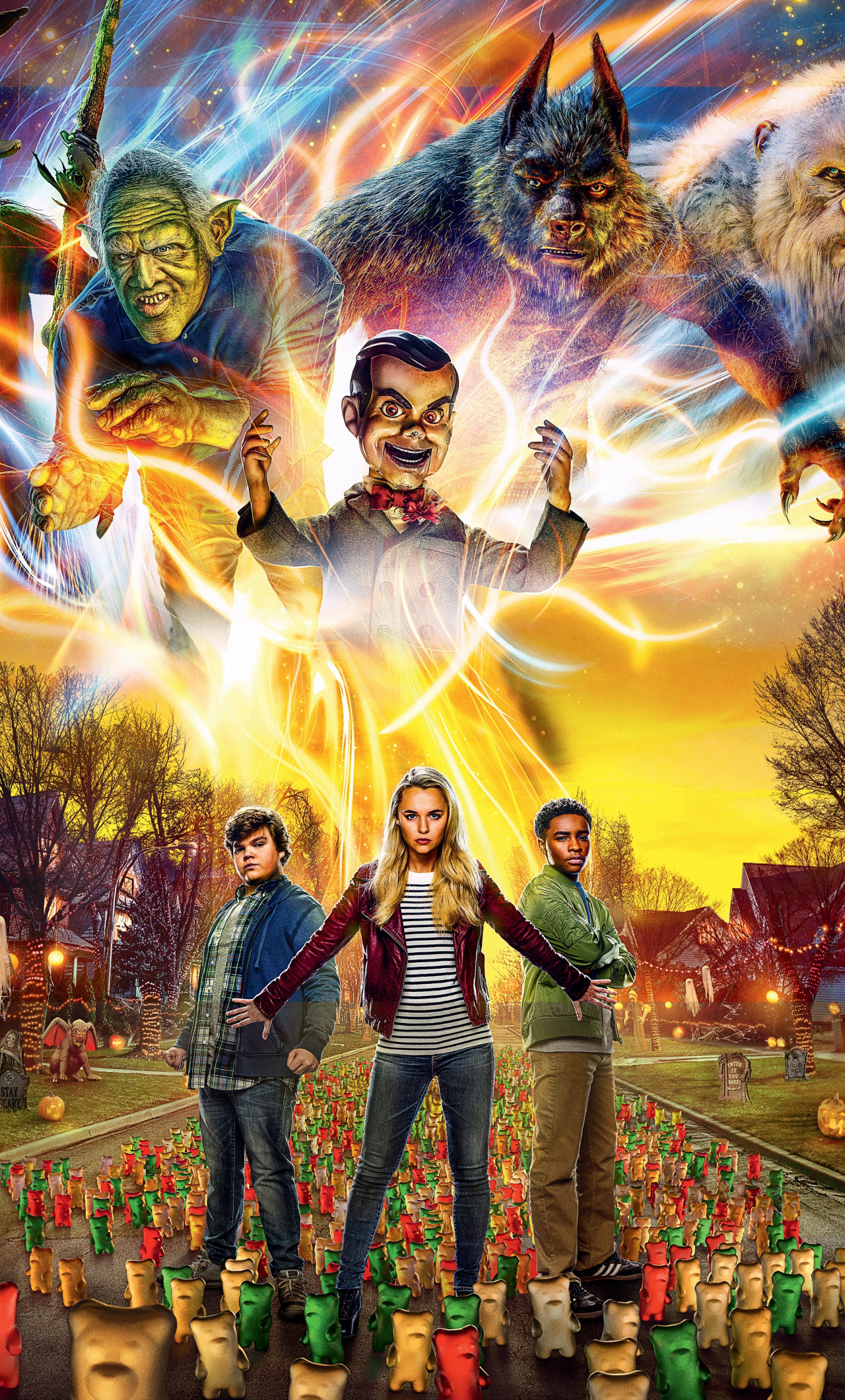 Haunted Halloween, 2018, Horror Movie, Wallpaper Haunted Halloween 2 Movie Poster