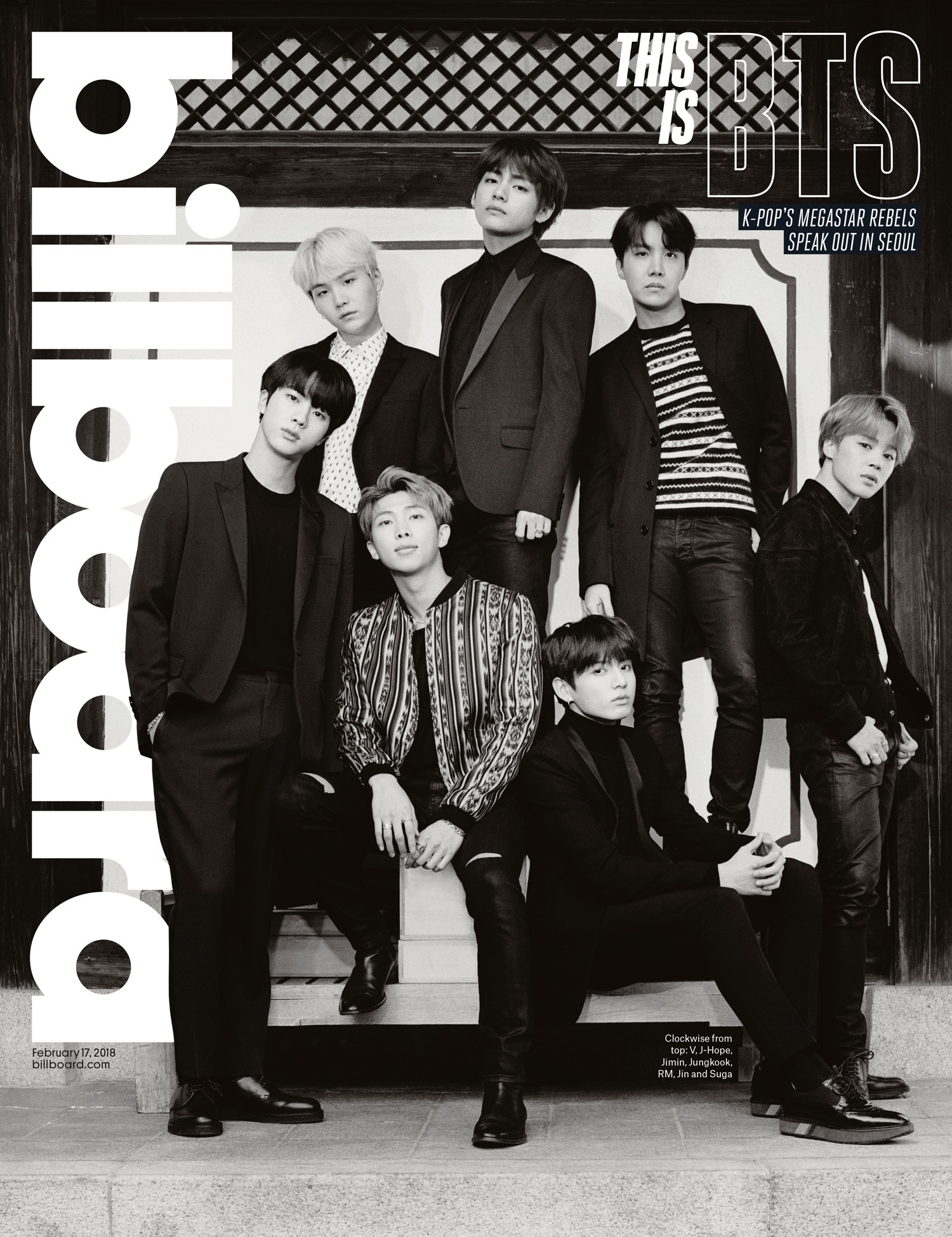 BTS Billboard Covers: All 8 Cover Photo