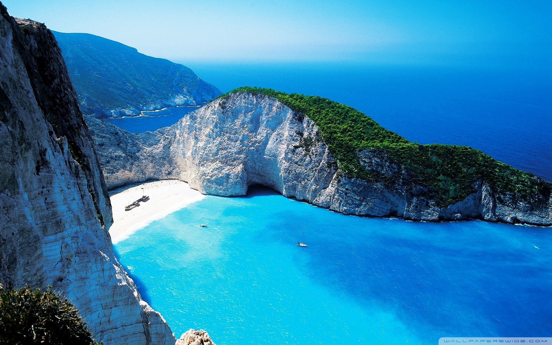 Navagio Bay, Greece Ultra HD Desktop Background Wallpaper for 4K UHD TV, Tablet