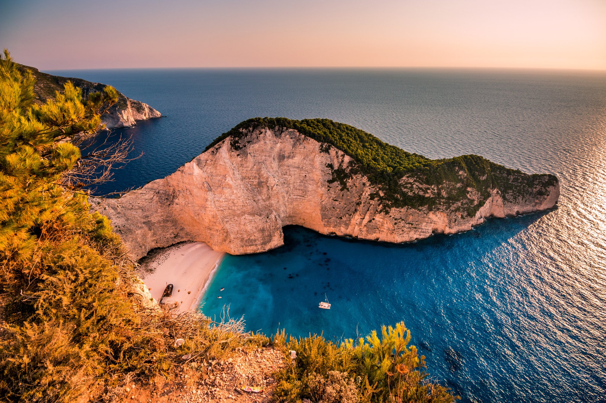Another Picture of Navagio Beach in Zakynthos Greece HD wallpaper