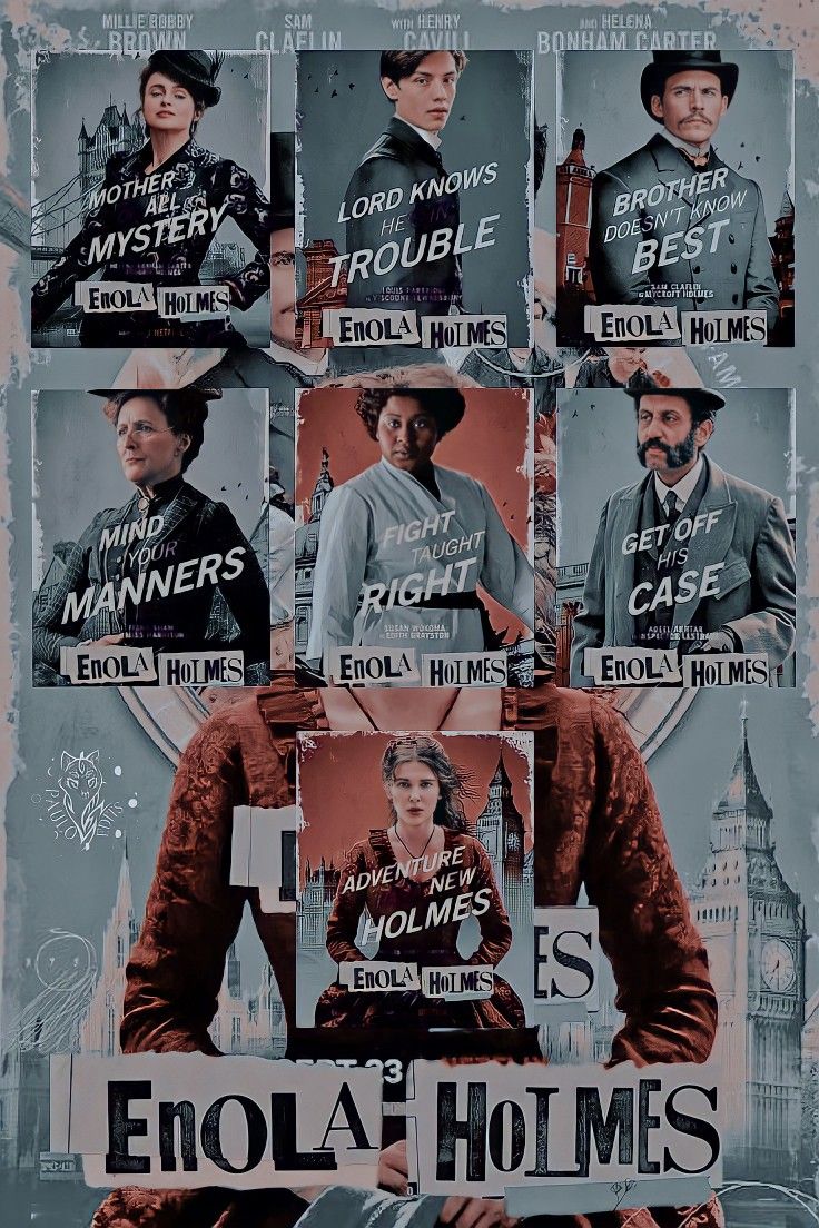 Edit enola Holmes. Enola holmes, Enola, Holmes