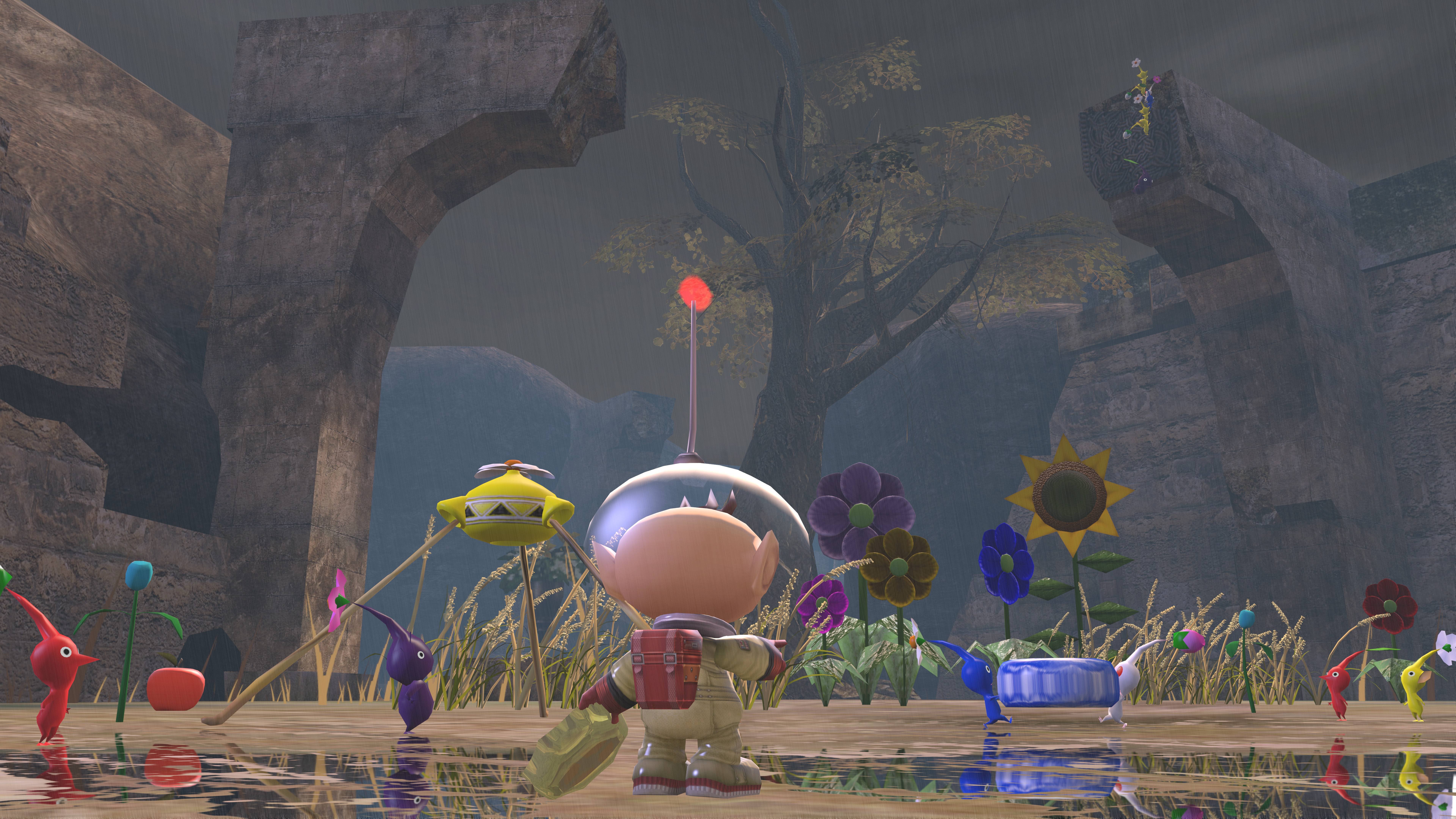 Pikmin wallpaper I made: Pikmin