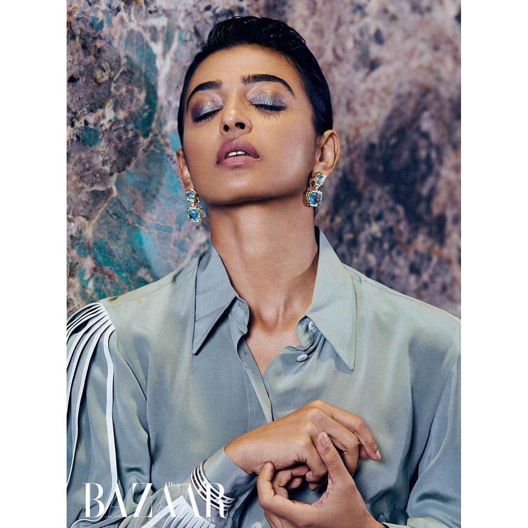 Cover girl Radhika Apte opts for monochrome separates; actress looks stunning in these EXCLUSIVE pics
