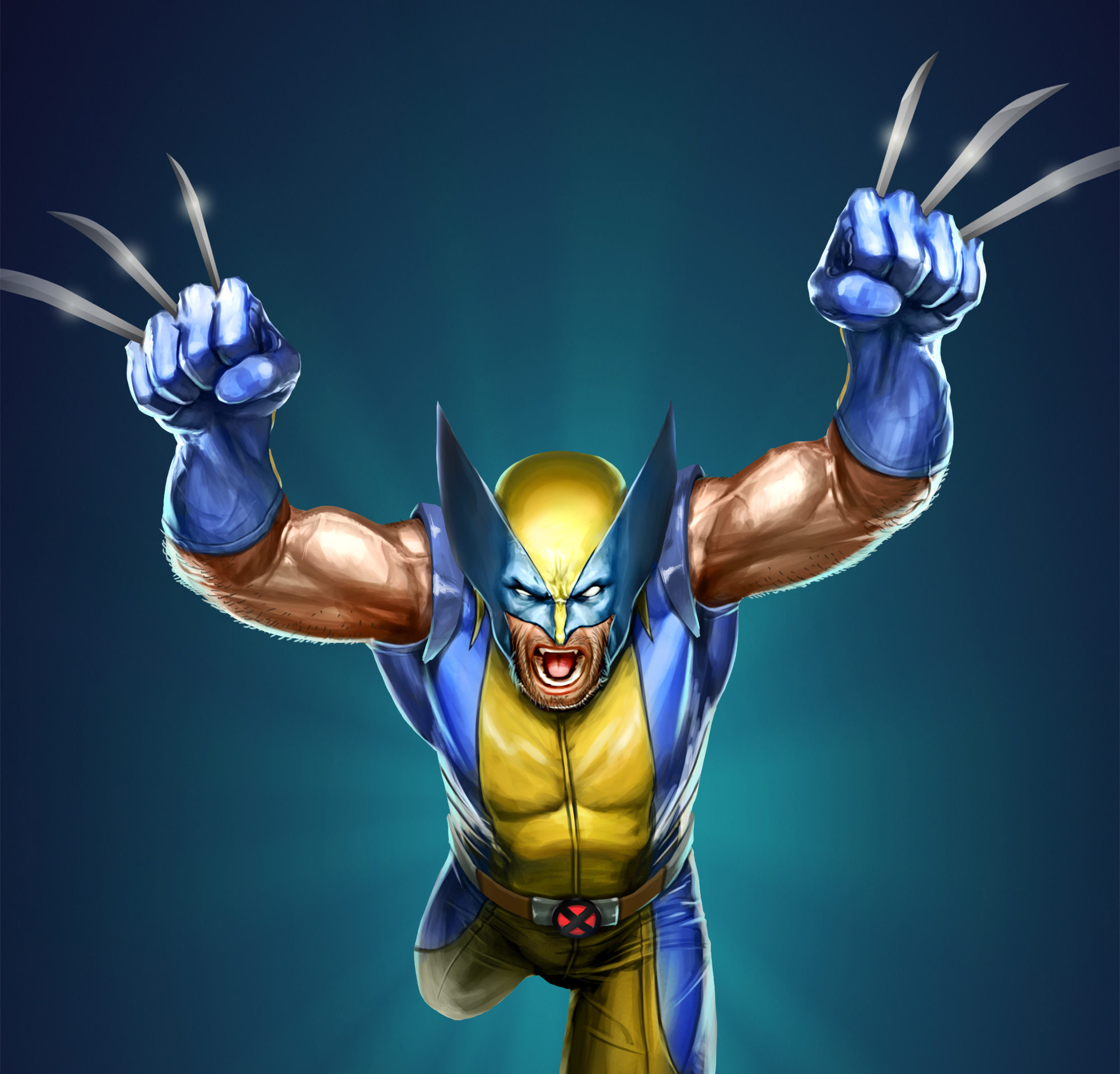 The Wolverine Marvel Artwork, HD Superheroes, 4k Wallpaper, Image, Background, Photo and Picture