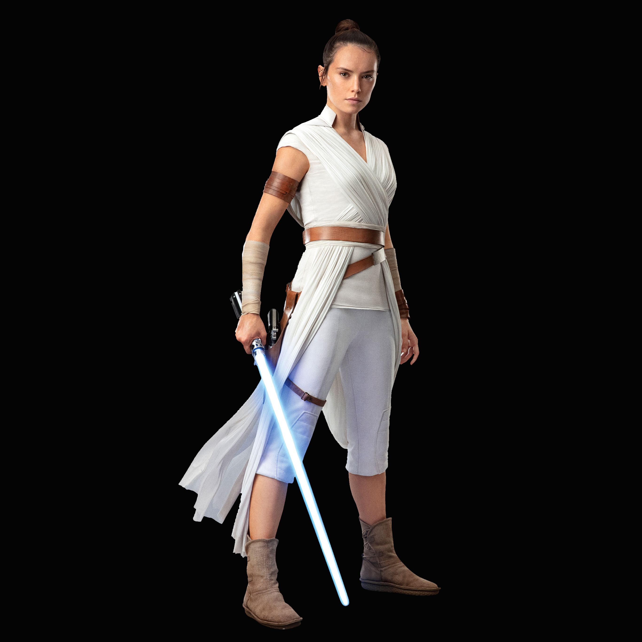 Rey Wallpaper 4K, Daisy Ridley, Star Wars: The Rise of Skywalker, Movies