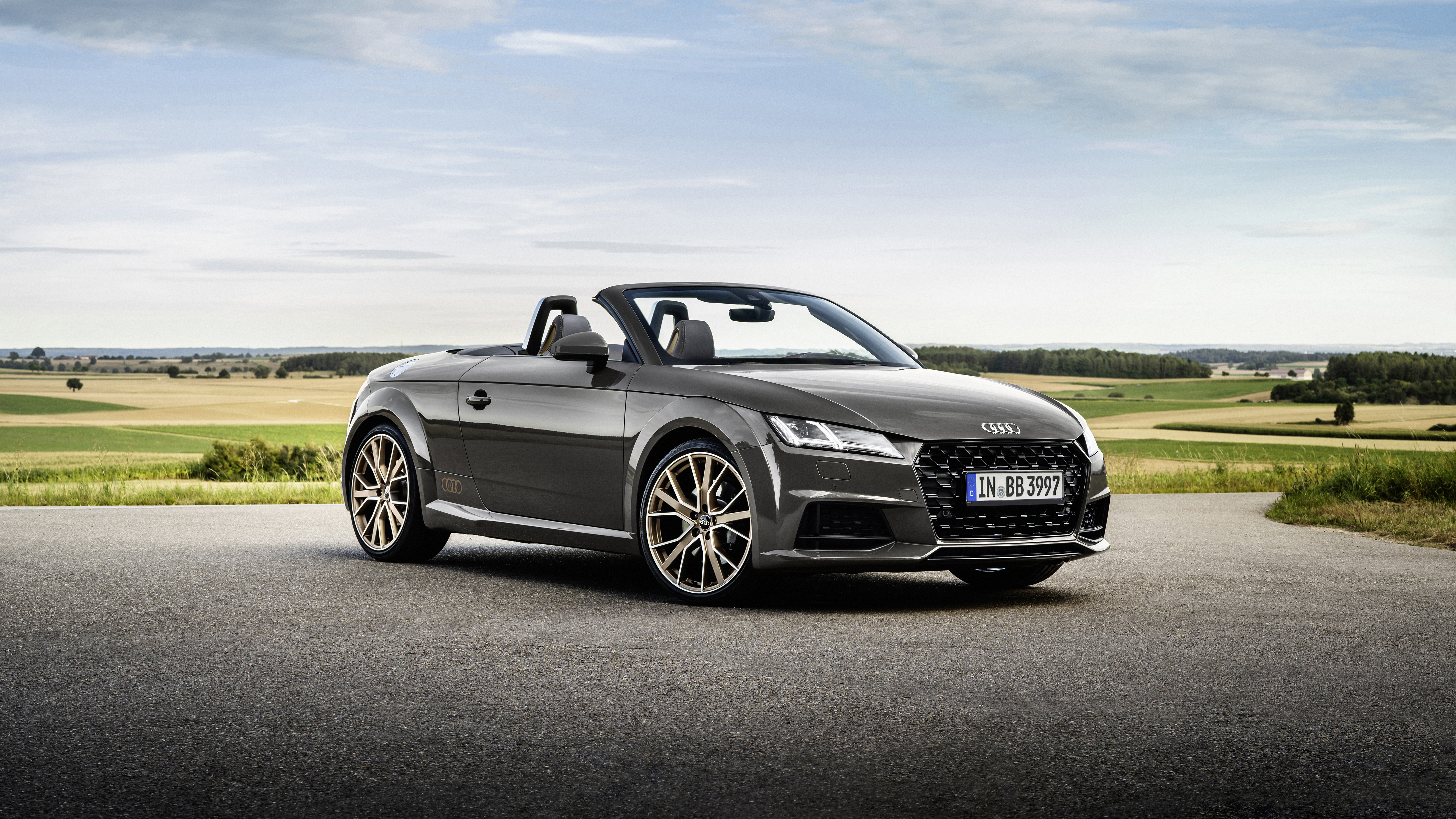 Audi TT Roadster bronze selection 2021 5K 2 Wallpaper. HD Car Wallpaper