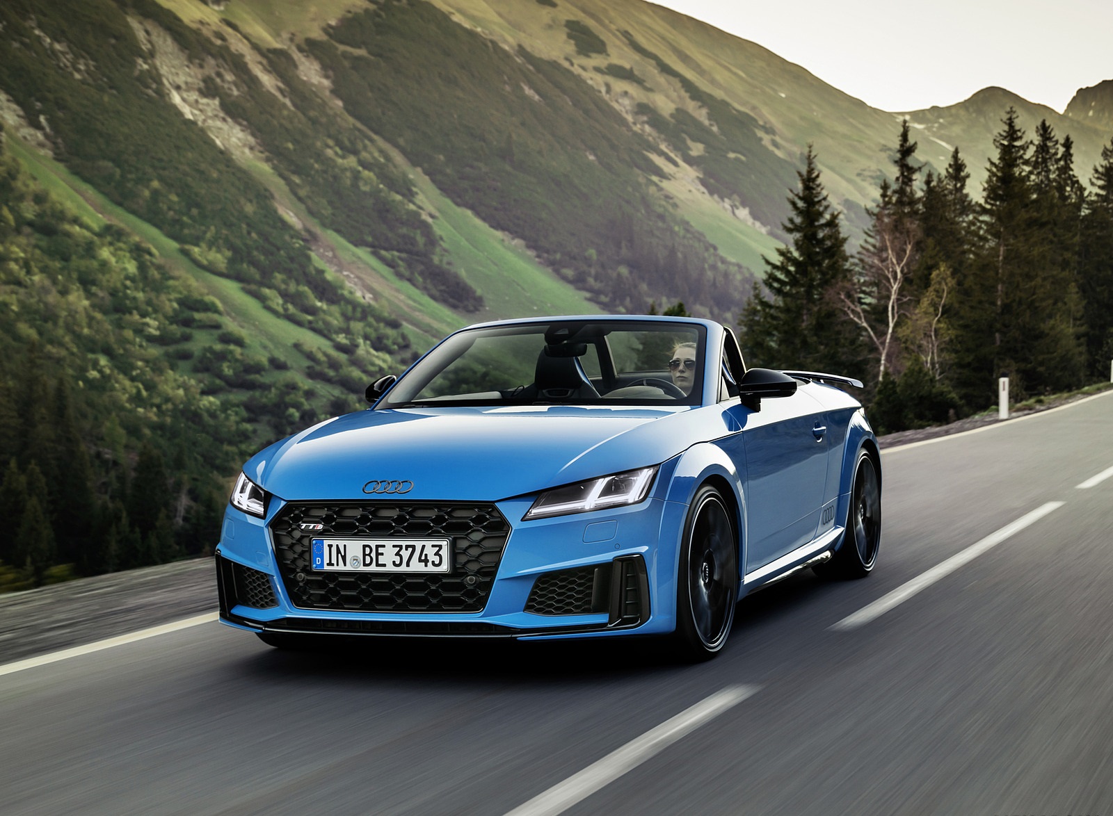 Audi TTS Roadster Competition Plus Wallpaper (HD Image)