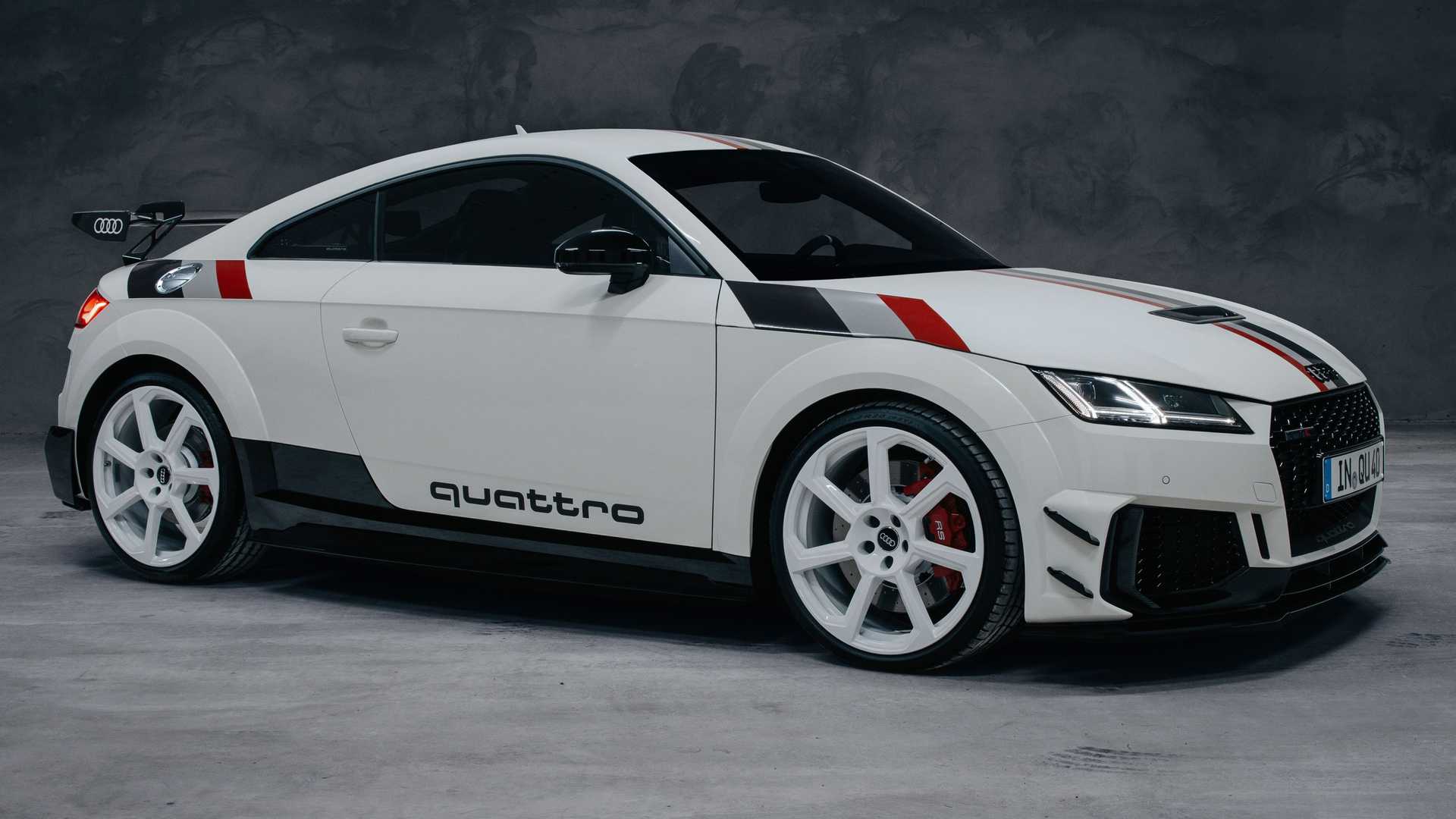 Audi TT RS 40 Years Of Quattro Debuts With Retro Look, Huge Price Tag