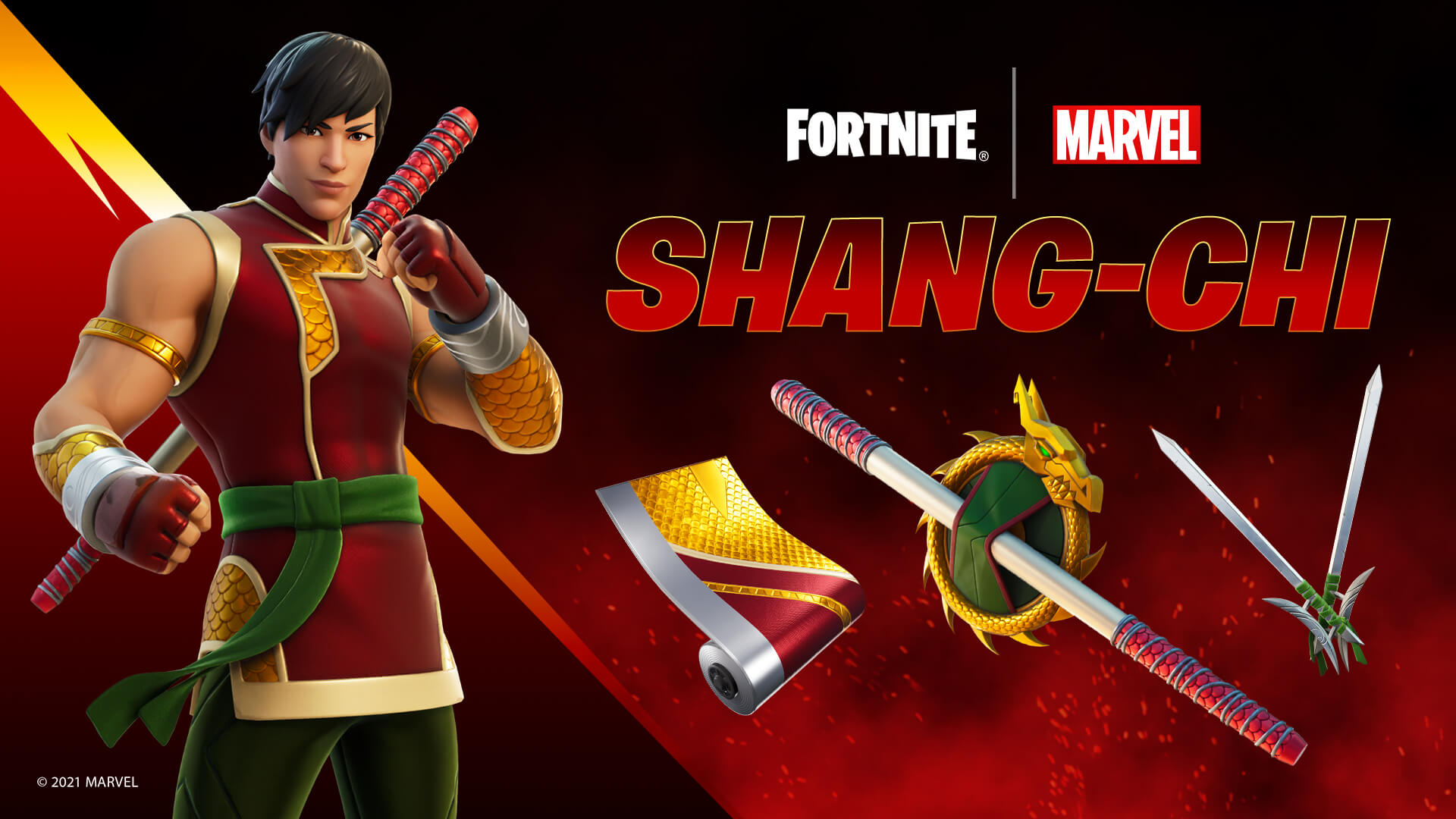 Marvel Martial Arts Master: Shang Chi Joins Fortnite's Item Shop