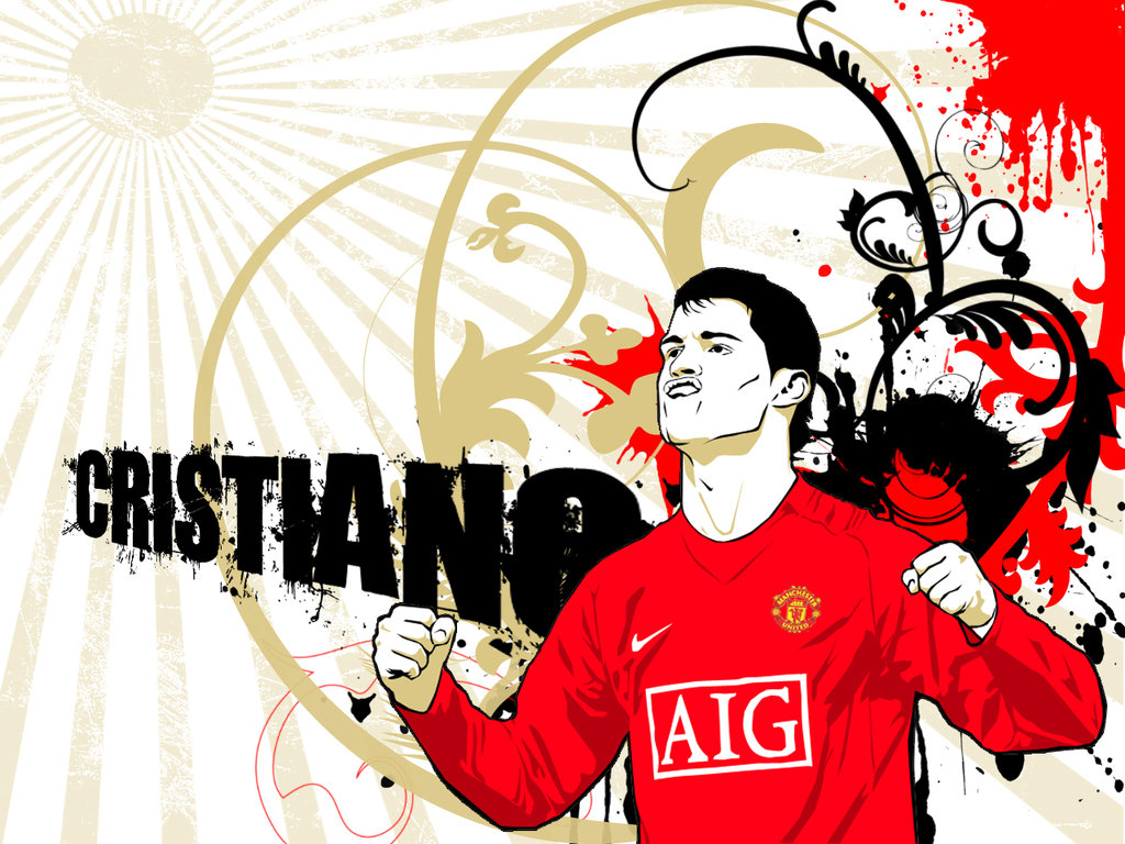 Manchester United Cartoon Wallpapers Wallpaper Cave
