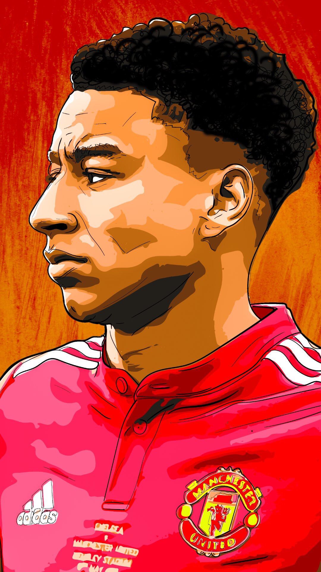 Manchester United Cartoon Wallpapers Wallpaper Cave