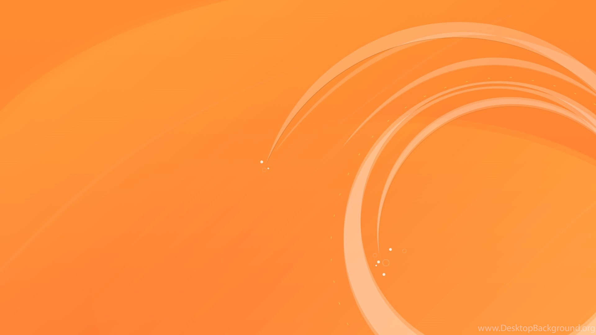 Circular Orange Wallpaper HD Wallpaper Desktop Background