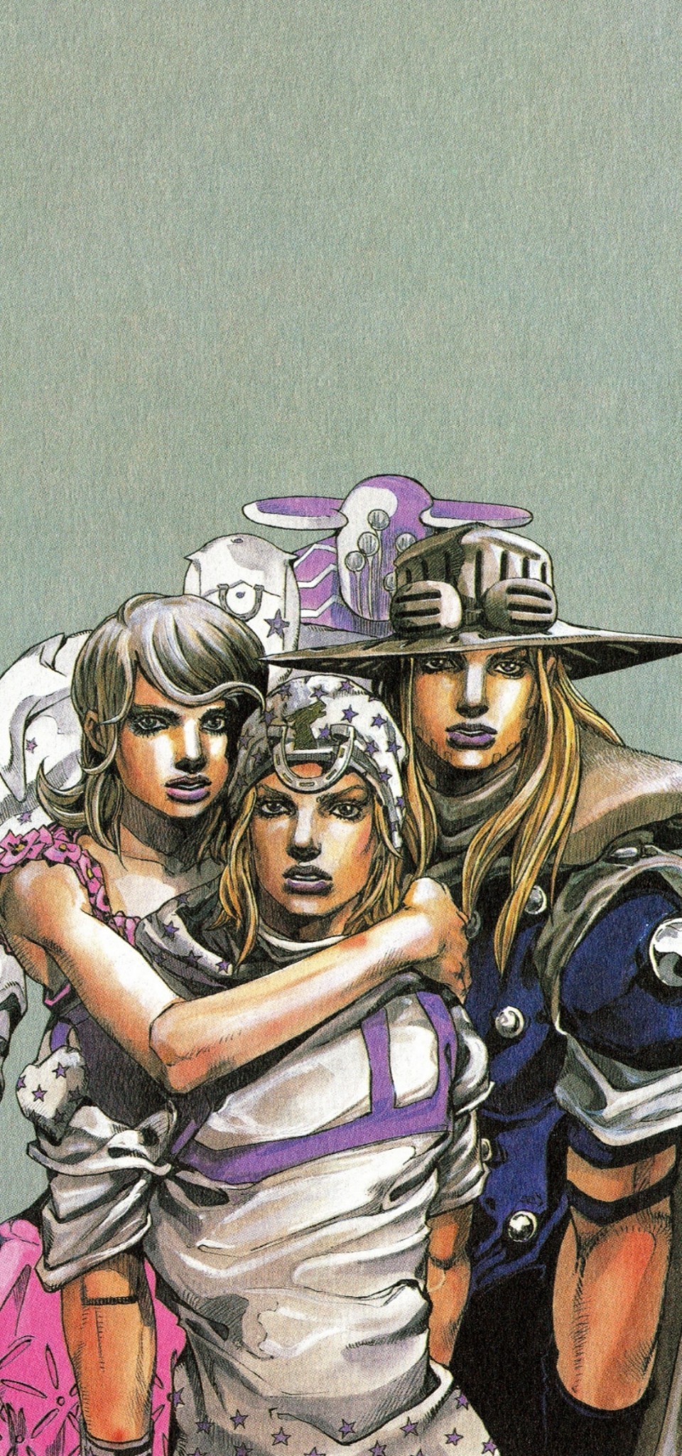 Обои джоджо steel ball run