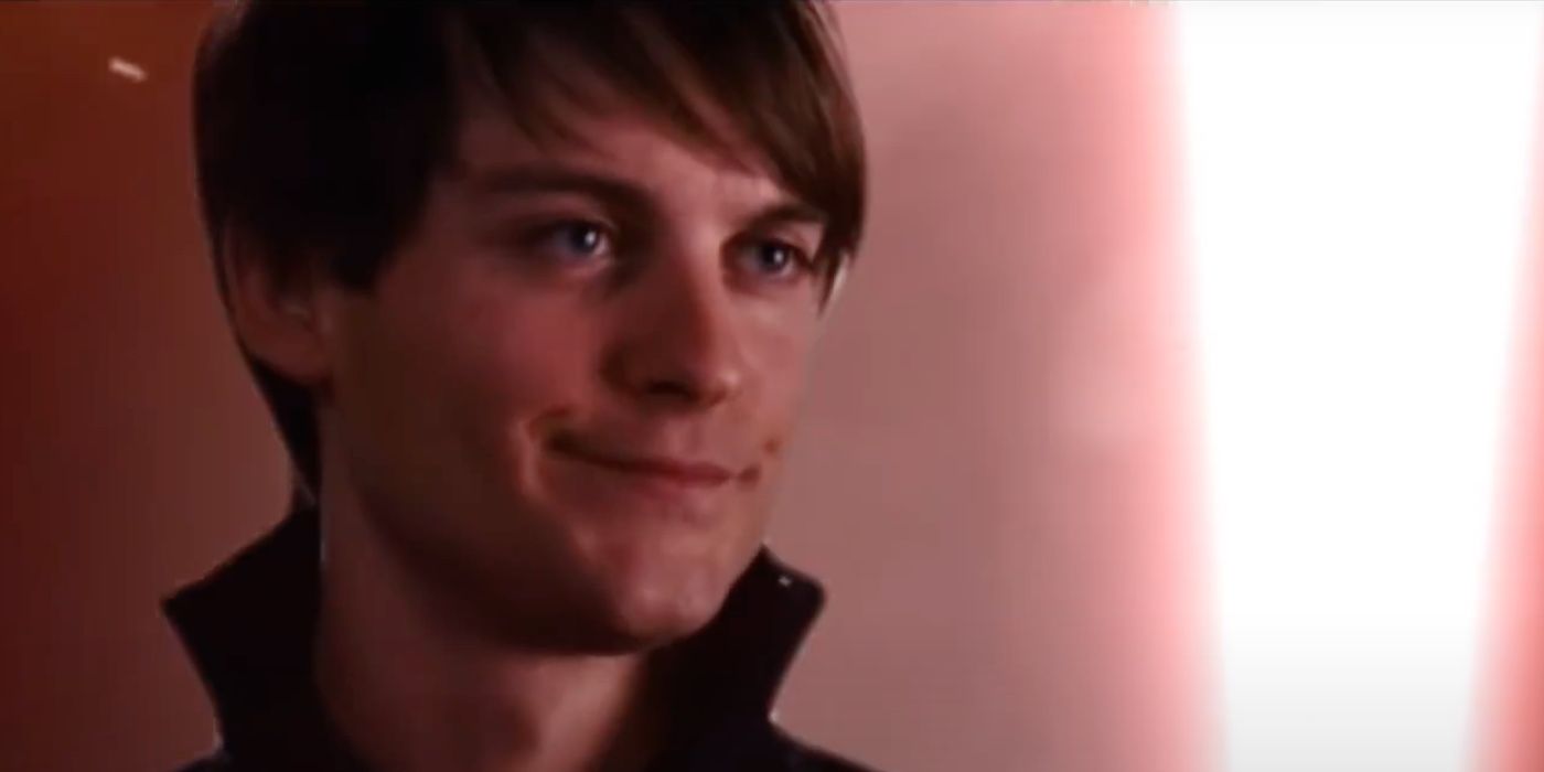Tobey Maguire As Peter Parker.