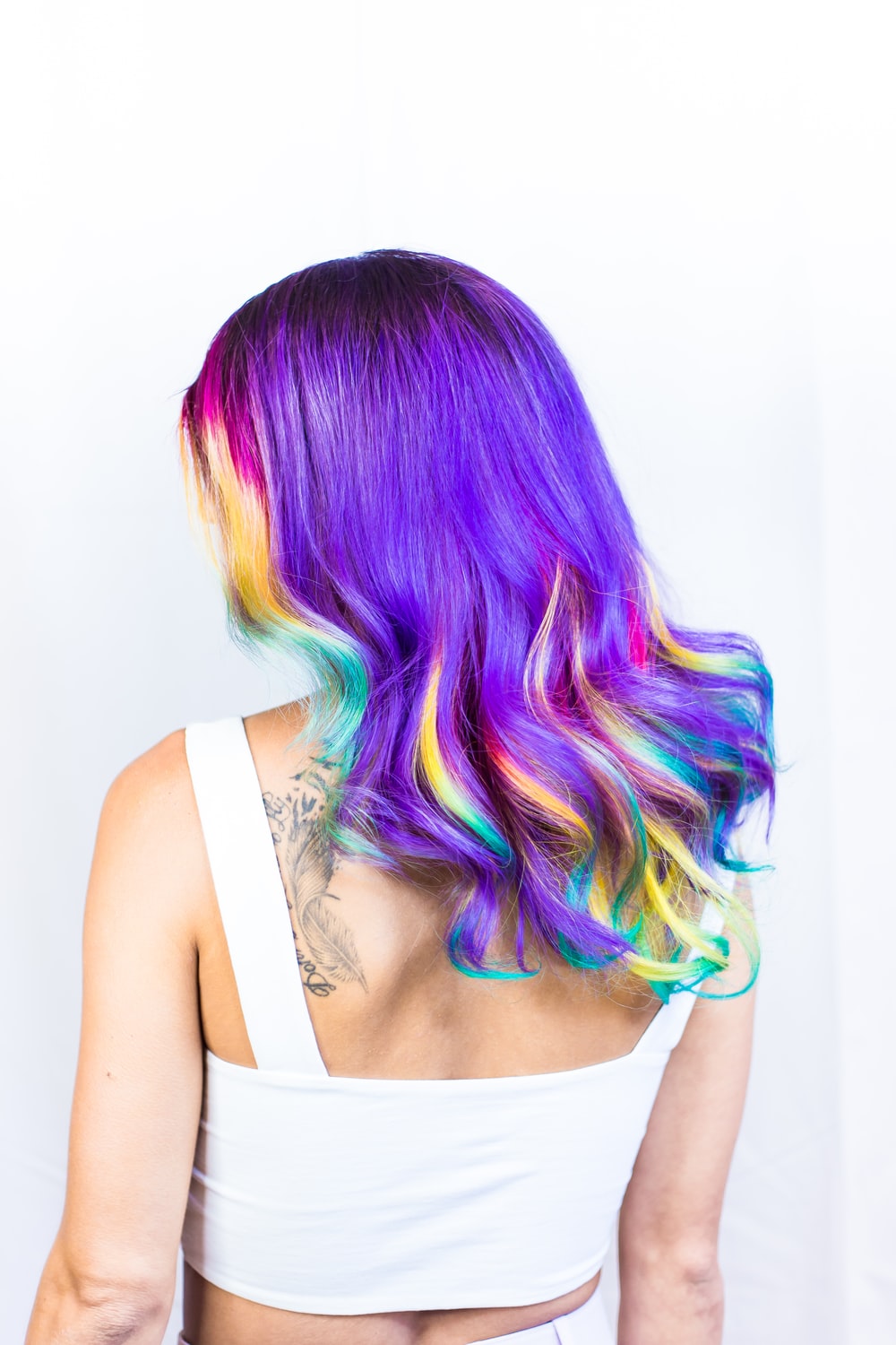Rainbow Hair Picture. Download Free Image