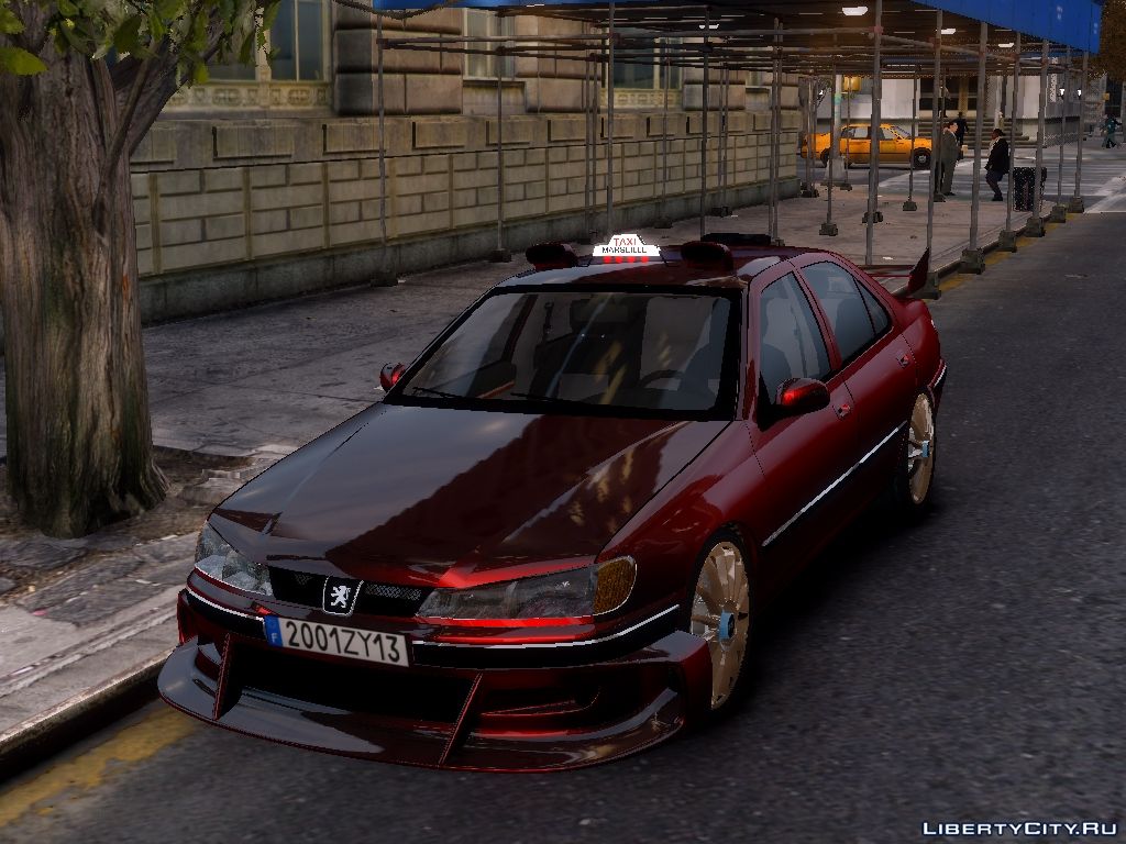 Peugeot 406 Taxi 2 Final for GTA 4