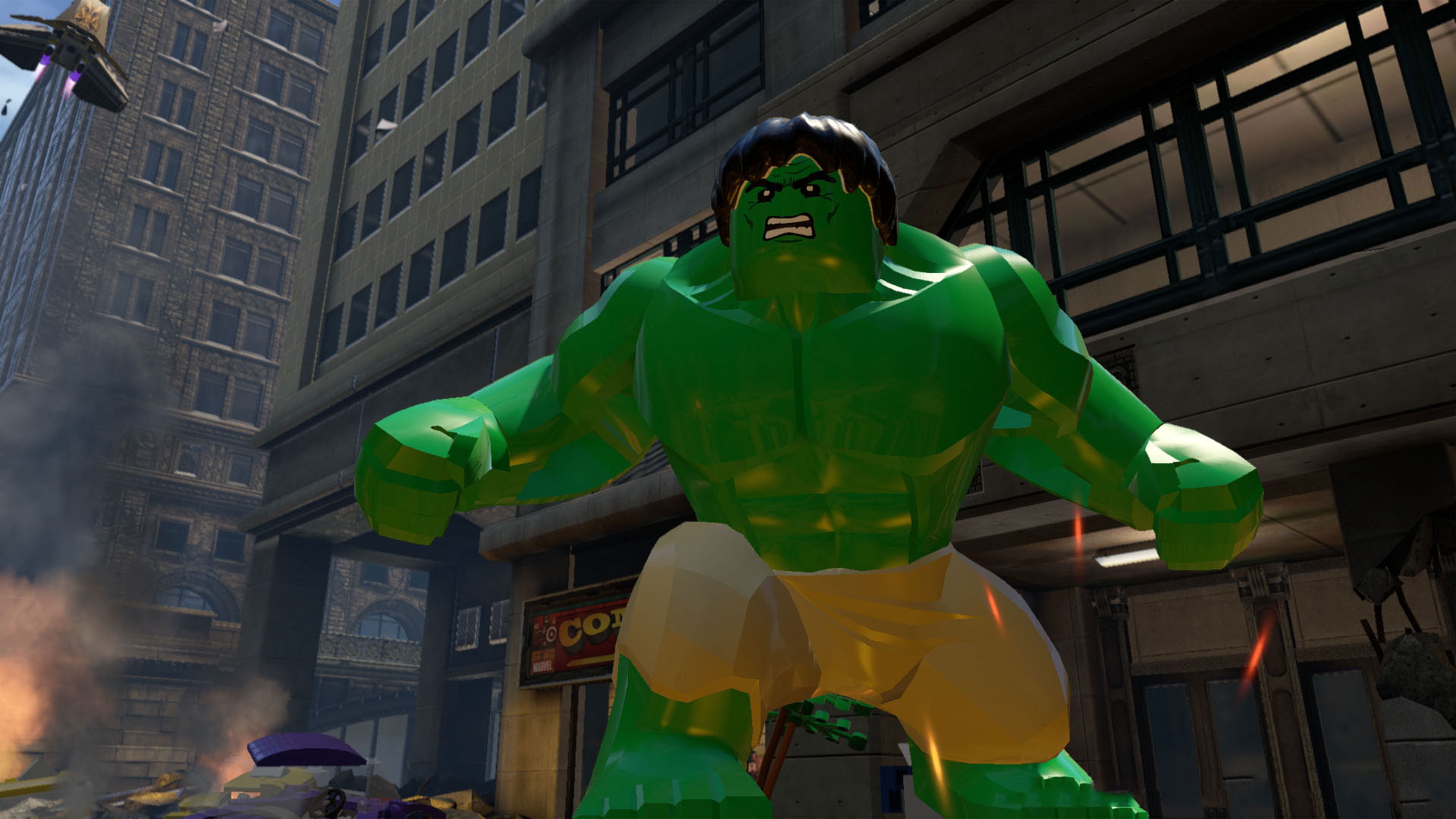 Lego Marvel Game Hulk