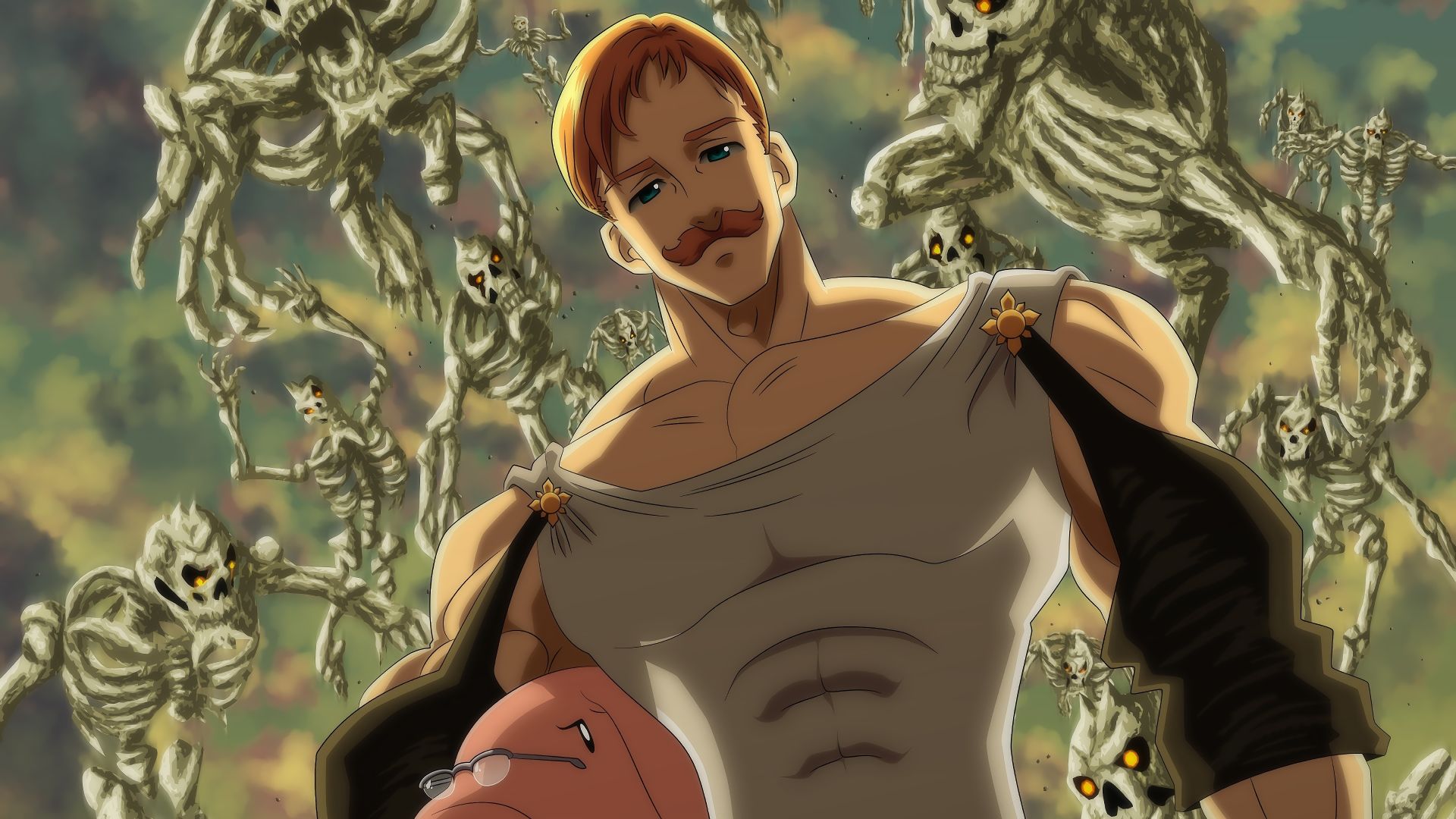Desktop wallpaper anime boy, escanor, the seven deadly sins, anime, HD image, picture, background, a24dd8