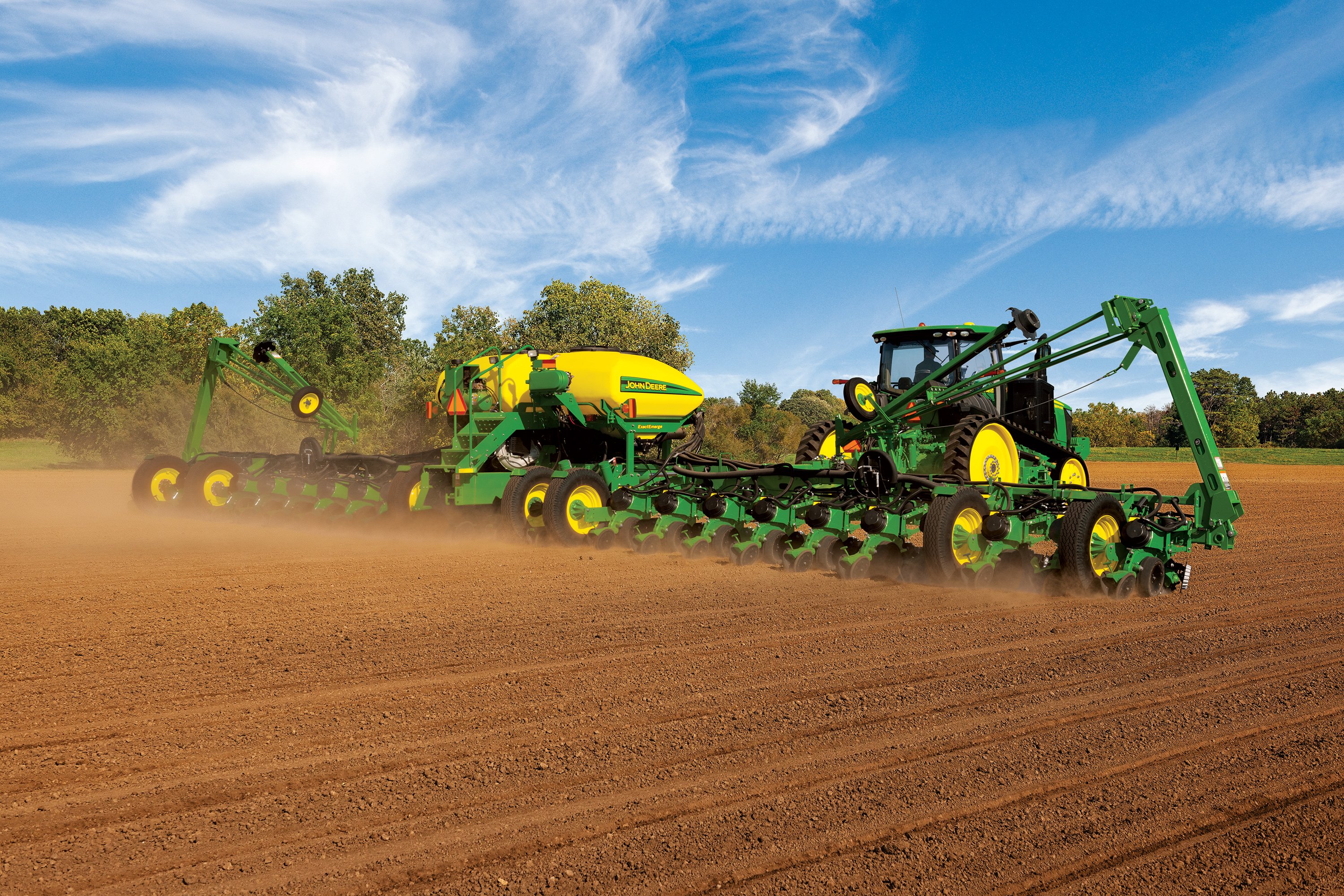 john, Deere, Tractor, Farm, Industrial, Farming, 1jdeere, Construction Wallpaper HD / Desktop and Mobile Background